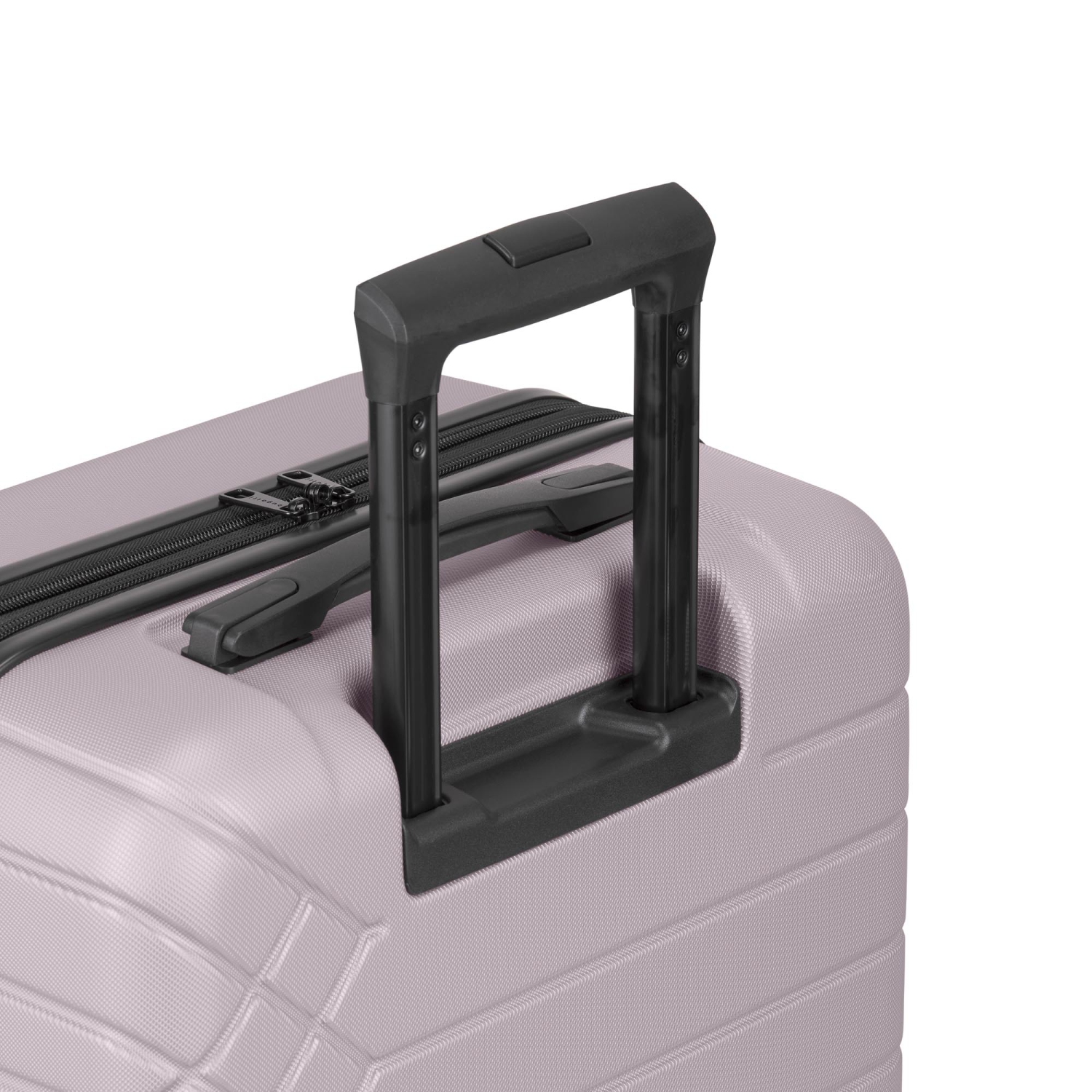 Grande valise rigide avec extension Mecca de Bugatti - Lilas