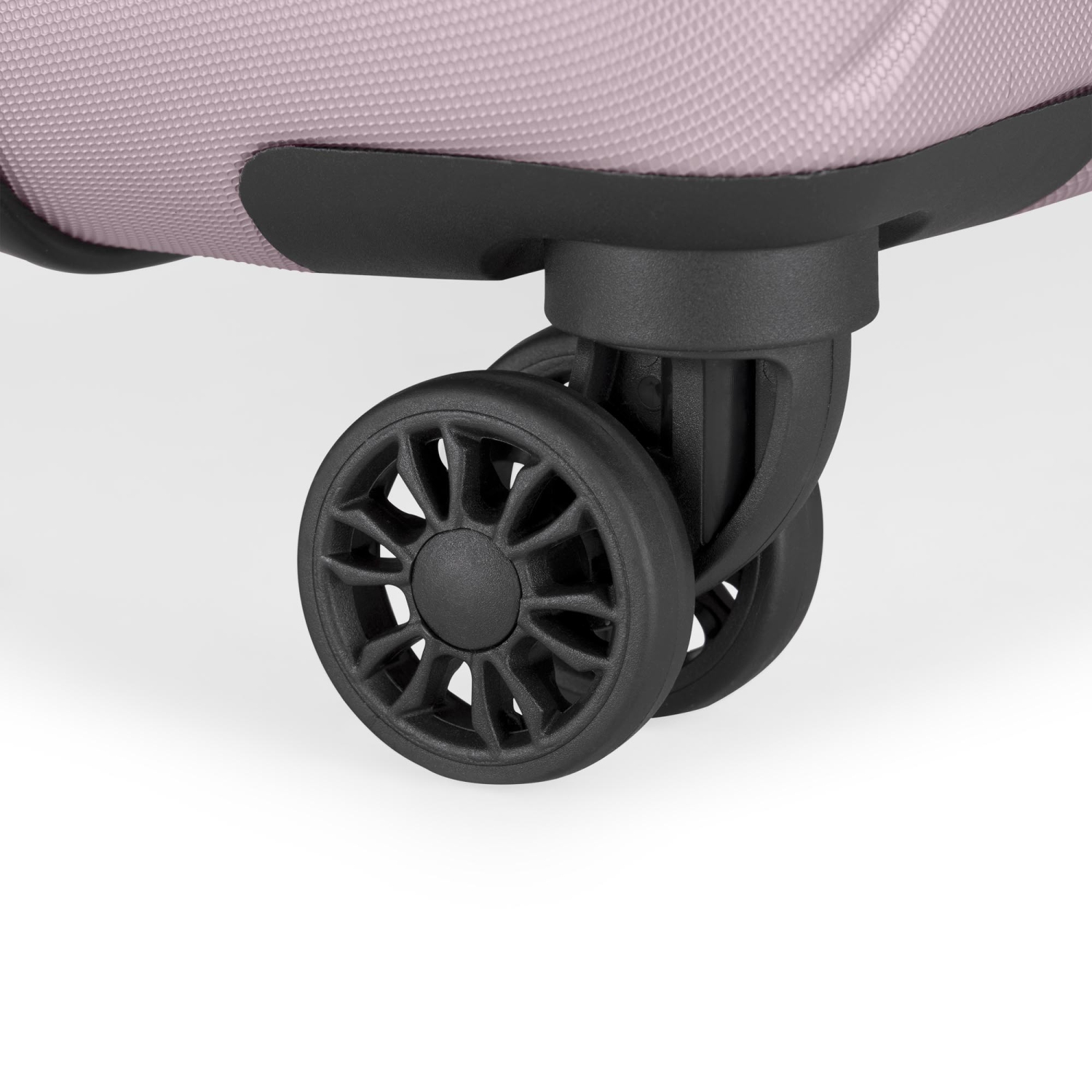 Bagage de cabine rigide à roulettes doubles Mecca de Bugatti - Lilas