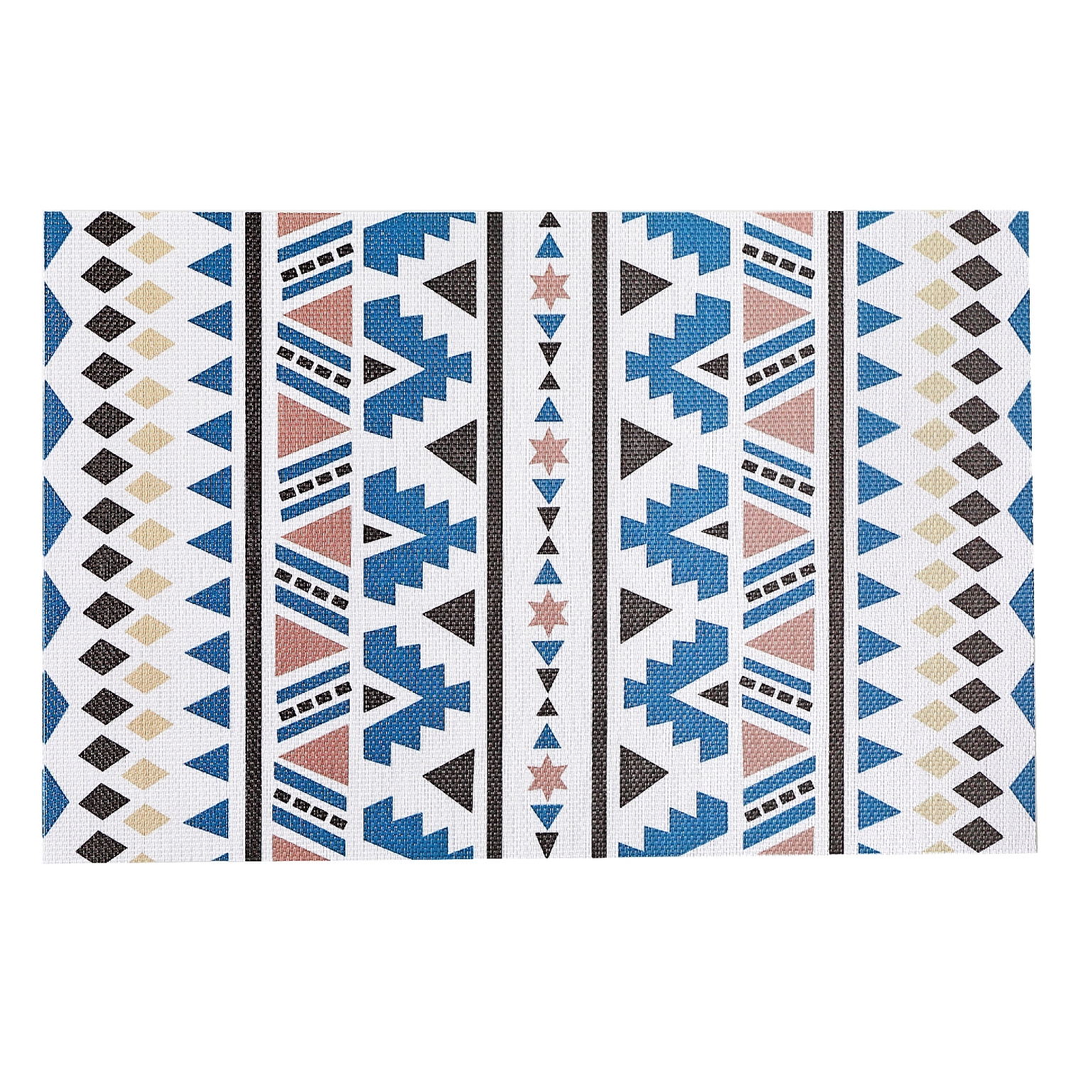 Vinyl Placemat (Blue) - Set of 12
