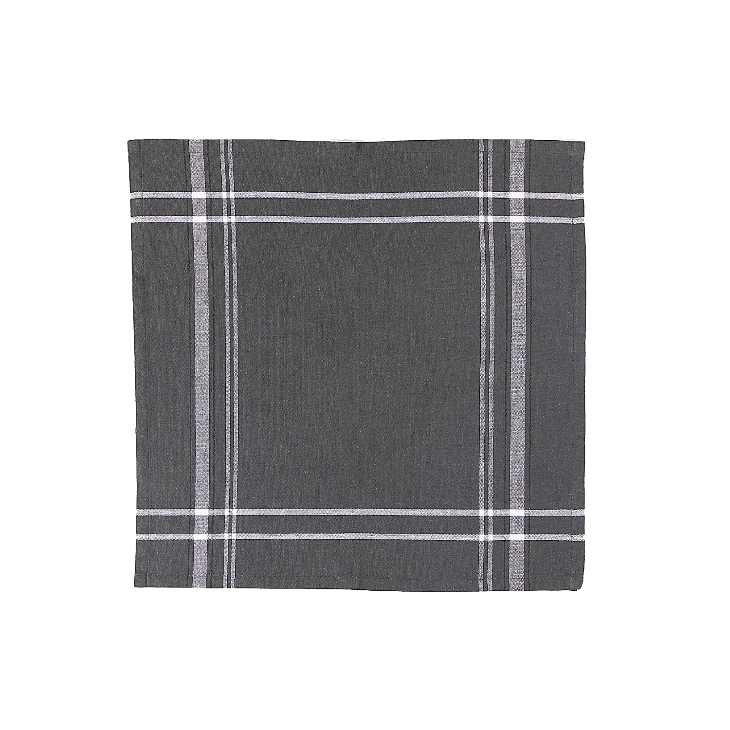 Serviette Frontière Française (Gris Au Charbon)