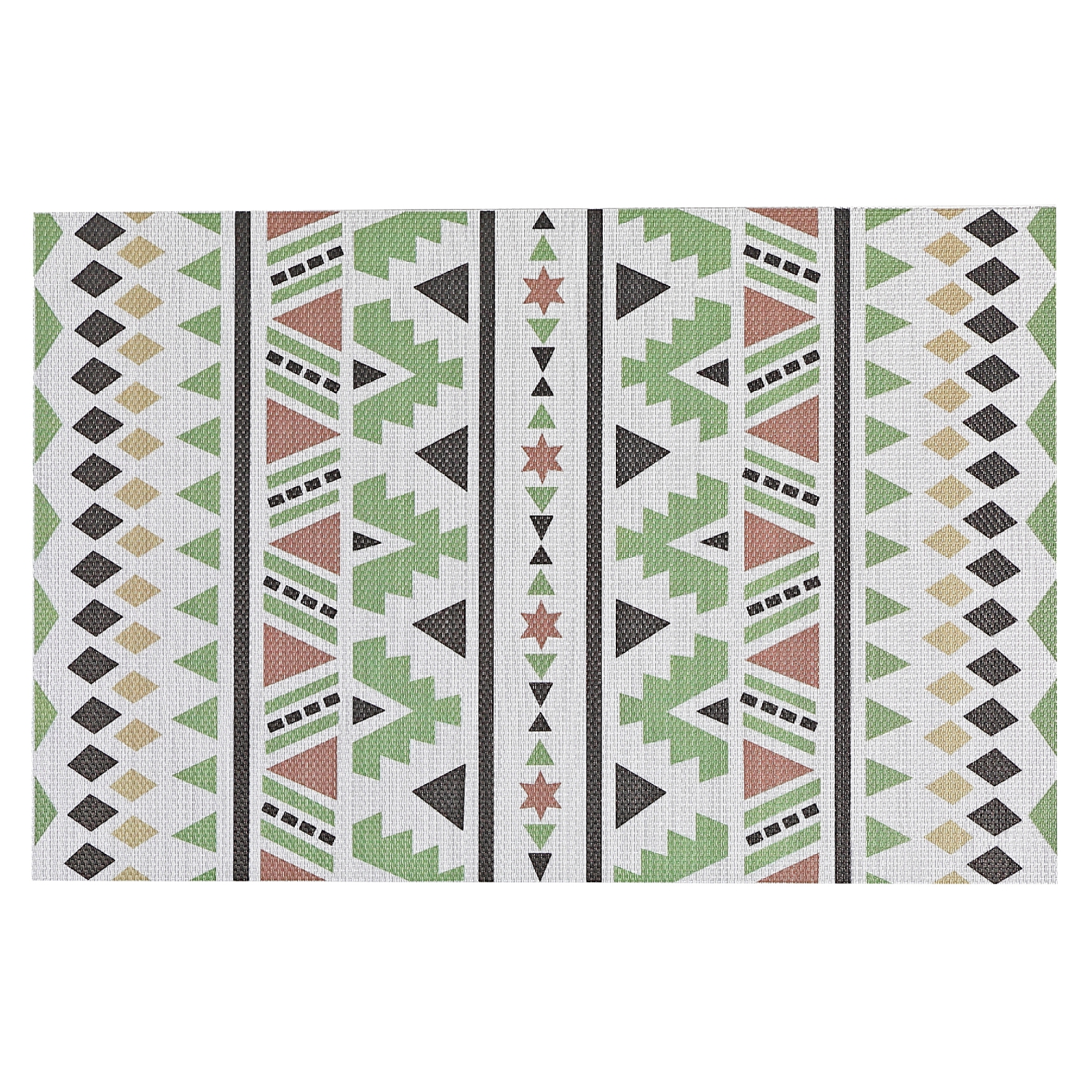 Vinyl Placemat (Green) - Set of 12
