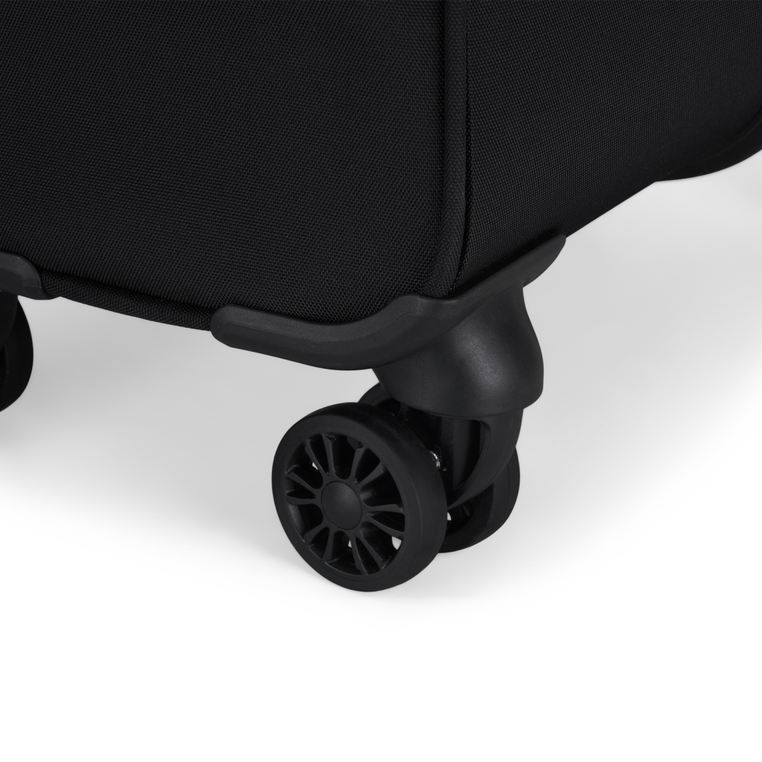 Bugatti -The Ultimate - Hardside Carry-on Luggage with Expansion - Black