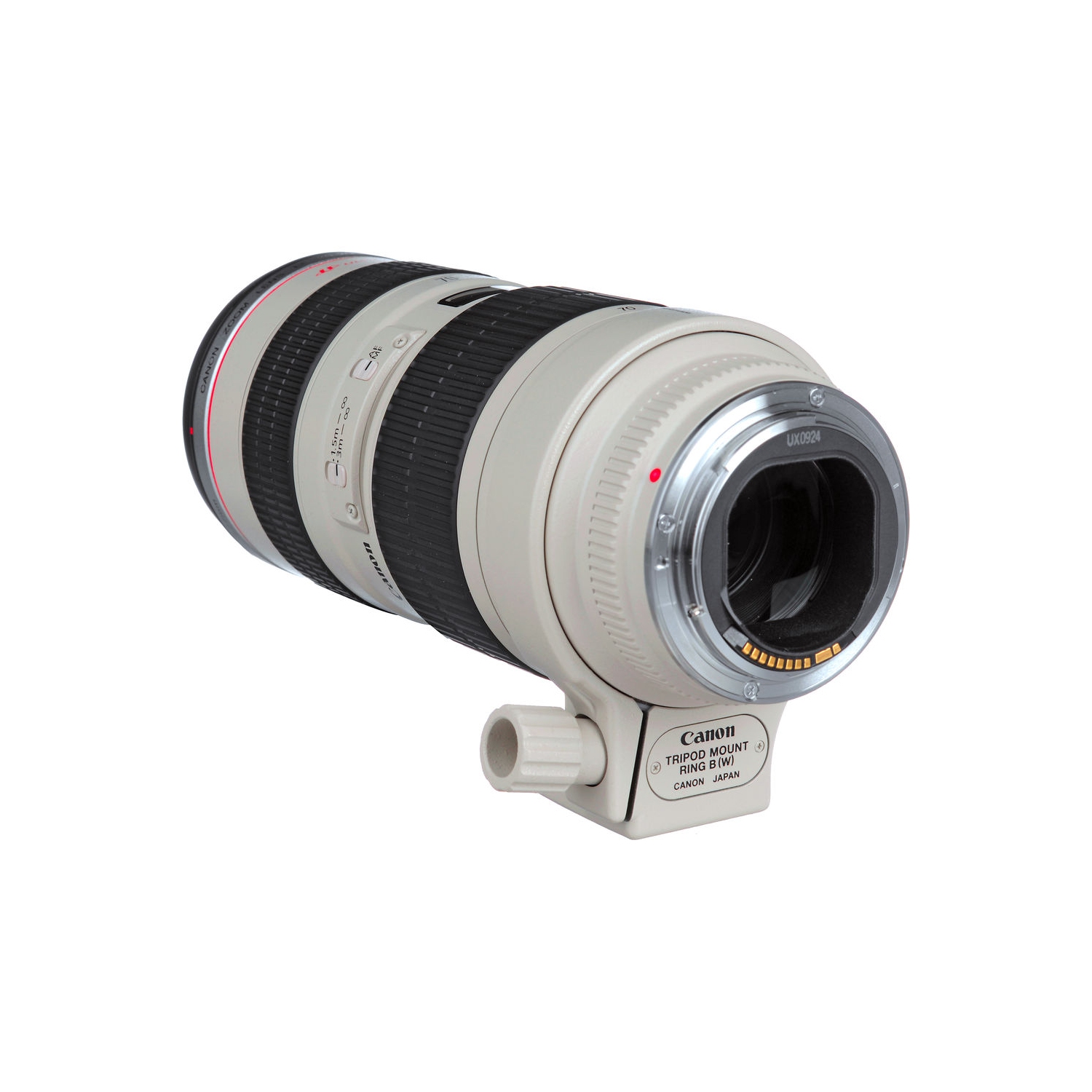 Objectif EF 70-200&nbsp;mm USM f/2,8&nbsp;L de Canon + trousse de filtre + sac à dos + Semblable (version internationale)