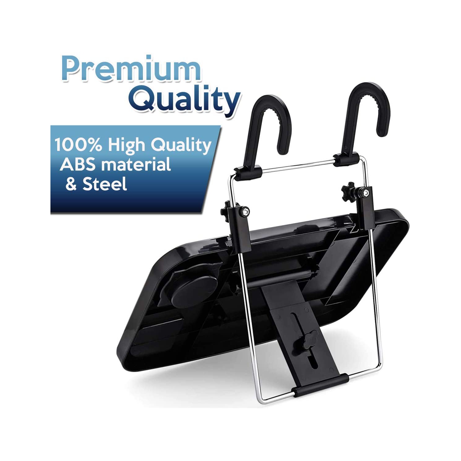 Multi-Functional Portable Foldable Car Seat Tray - Black Table/Car Vehicle Seat Portable Mount Tray Laptop Notebook Table Eating Desk Auto Food Drink