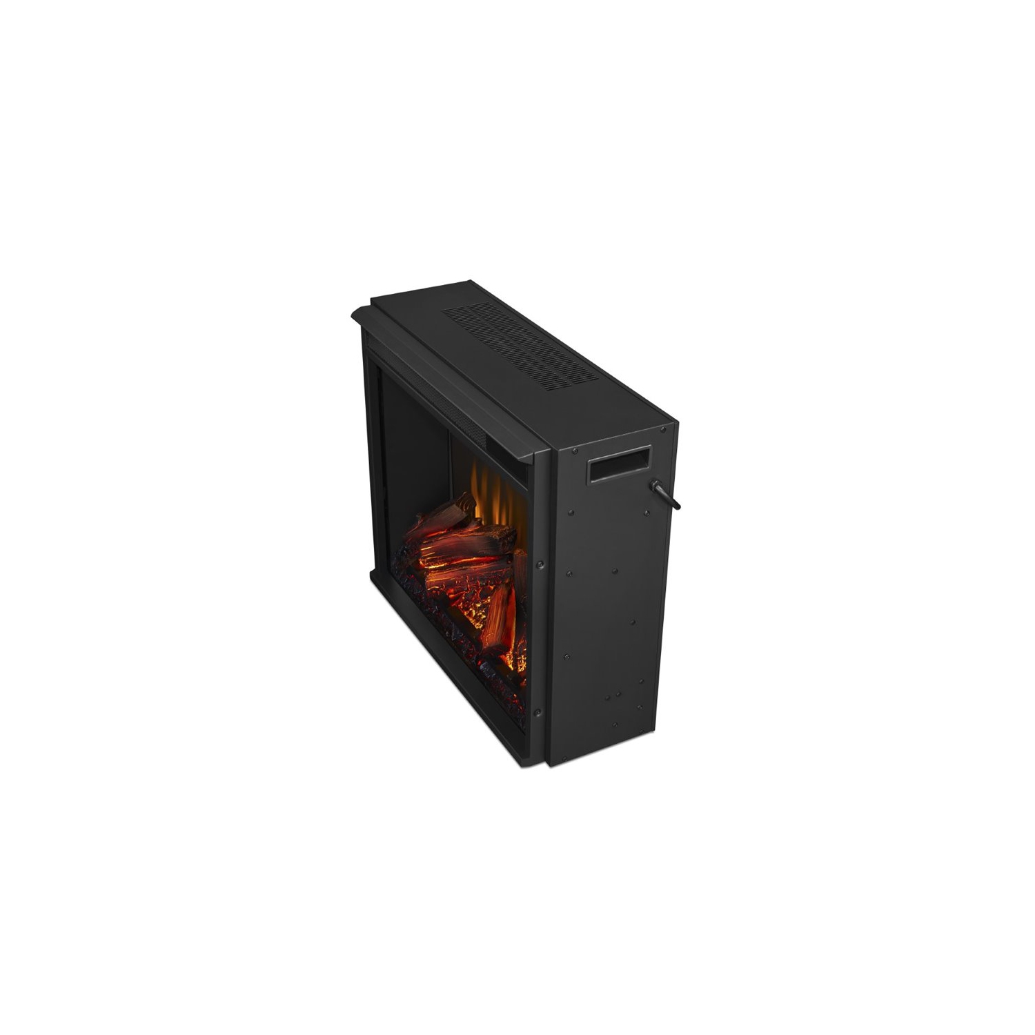 Bowery Hill Modern Wood Chocolate Traditional Entertainment Electric Fireplace