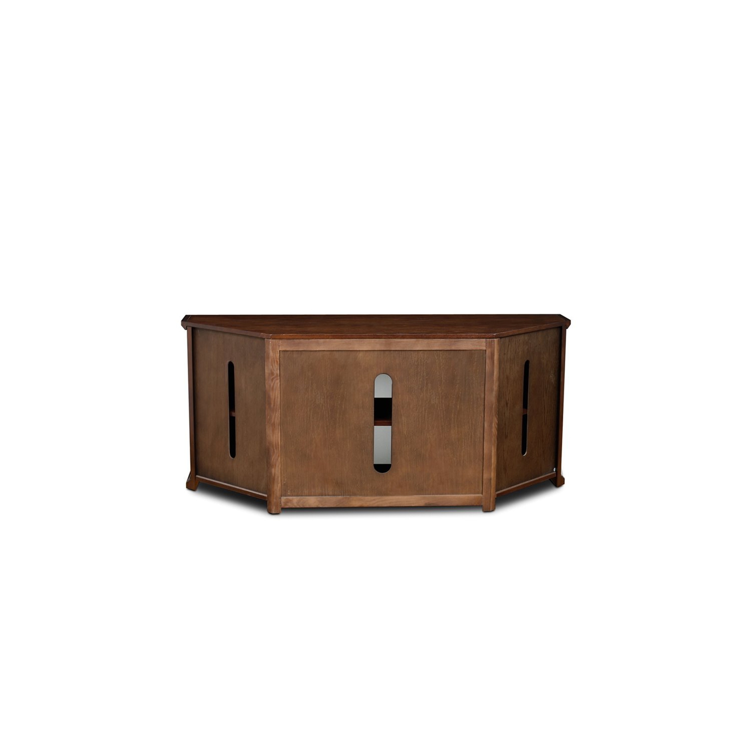 Bowery Hill 60" TV Stand in Burnished Oak