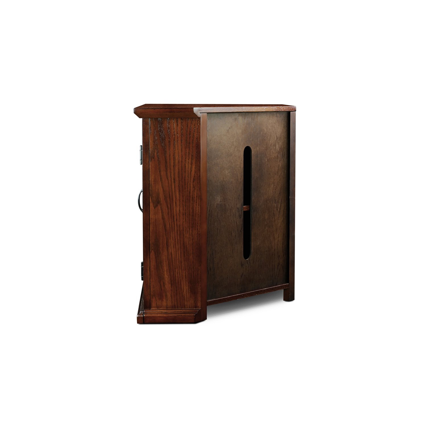 Bowery Hill 60" TV Stand in Burnished Oak