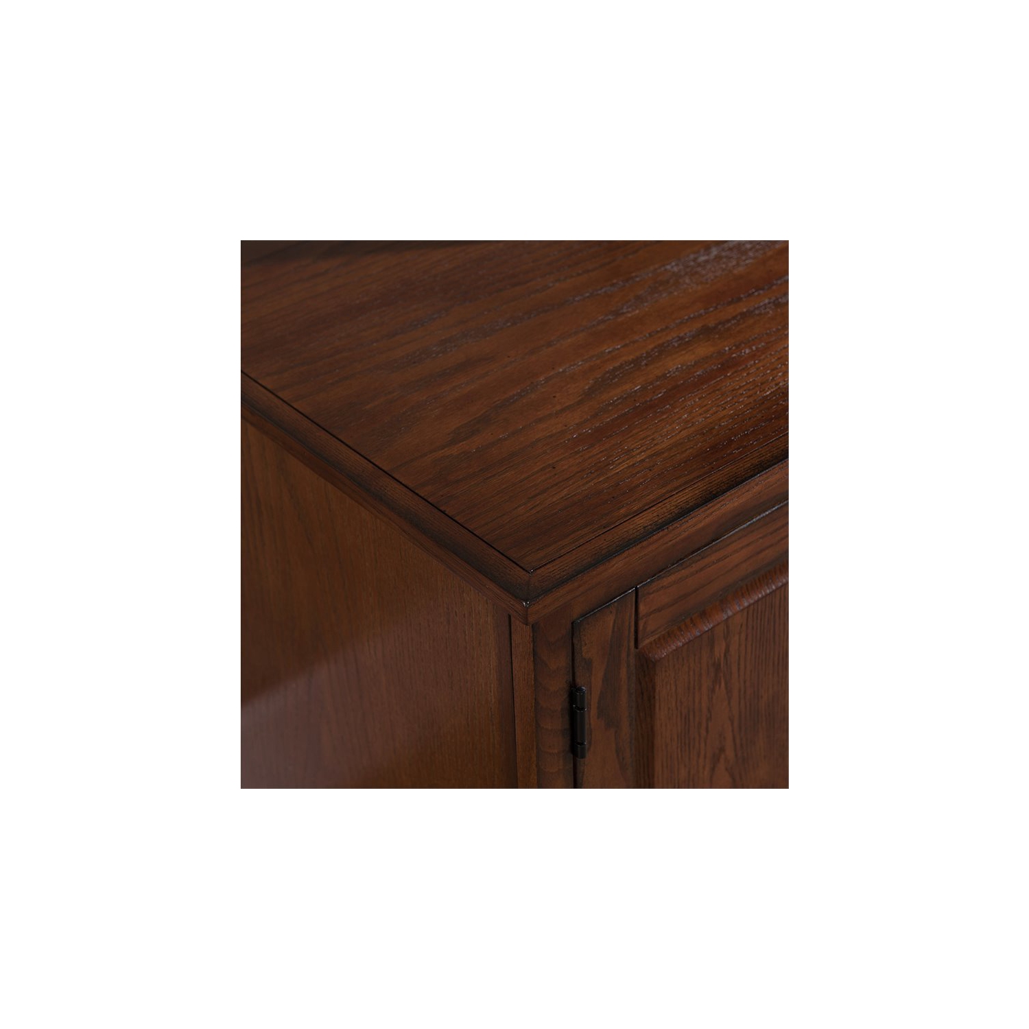 Bowery Hill 60" TV Stand in Burnished Oak