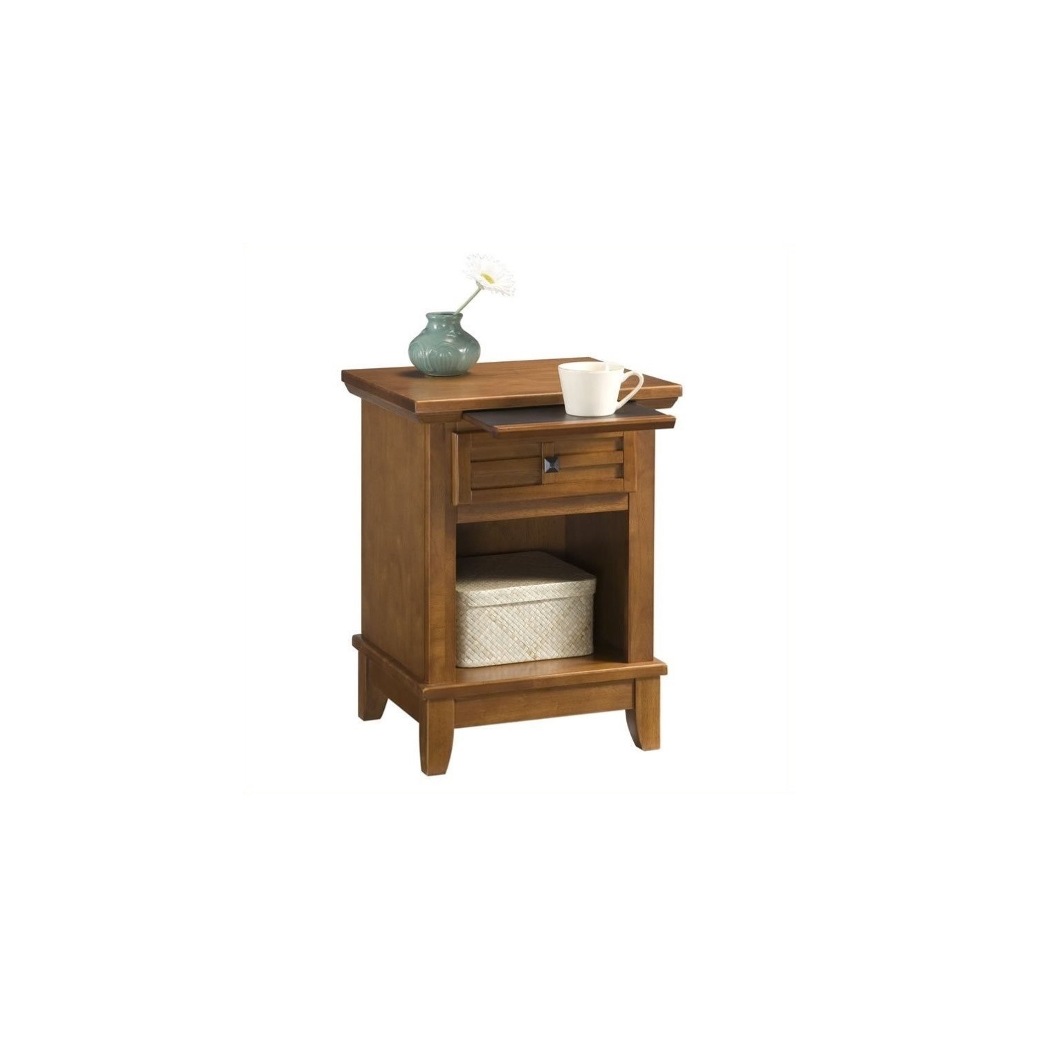 Bowery Hill Night Stand in Cottage Oak