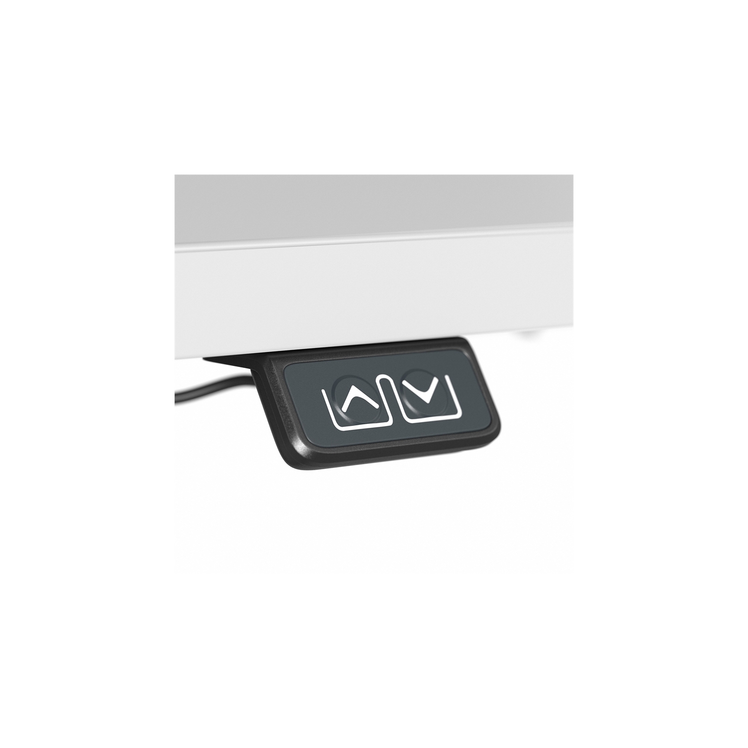 Move 40 Series 48W Height Adjustable Desk in White - Engineered Wood