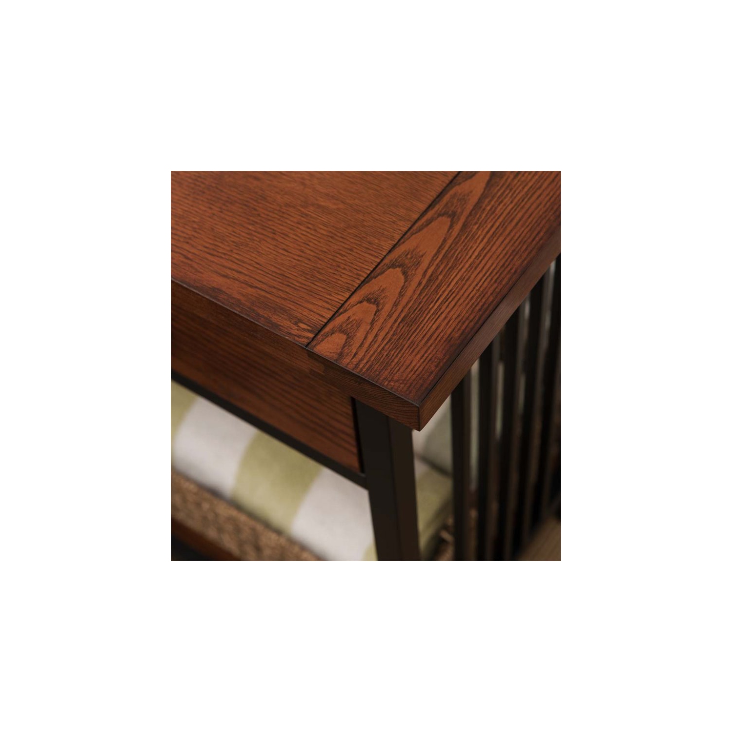 Bowery Hill 1 Drawer Nightstand in Mission Oak