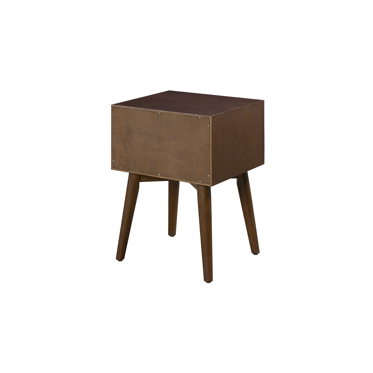 Pemberly Row 1 Drawer Nightstand in Mahogany