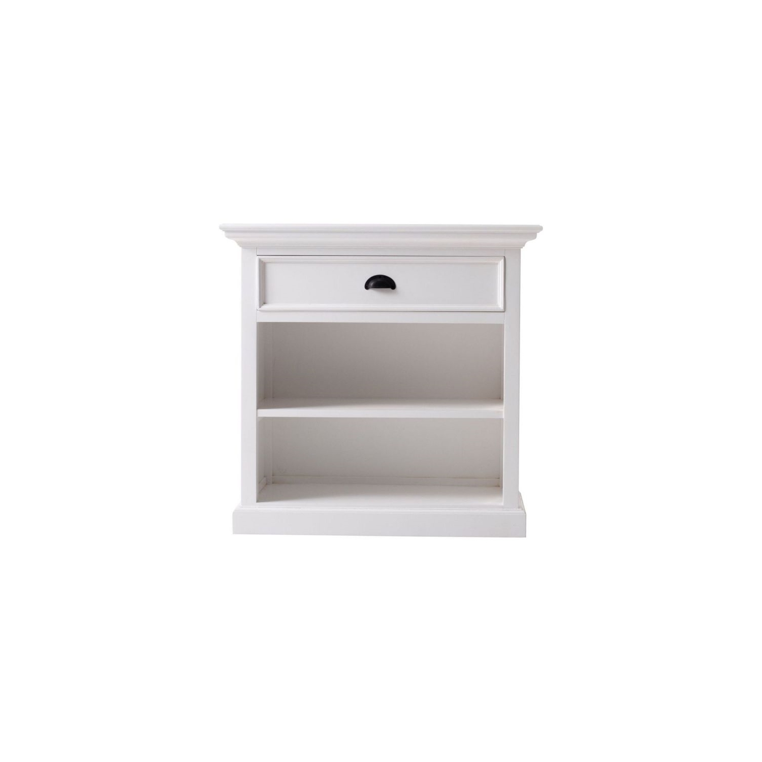 Beaumont Lane 1 Drawer Nightstand in Pure White