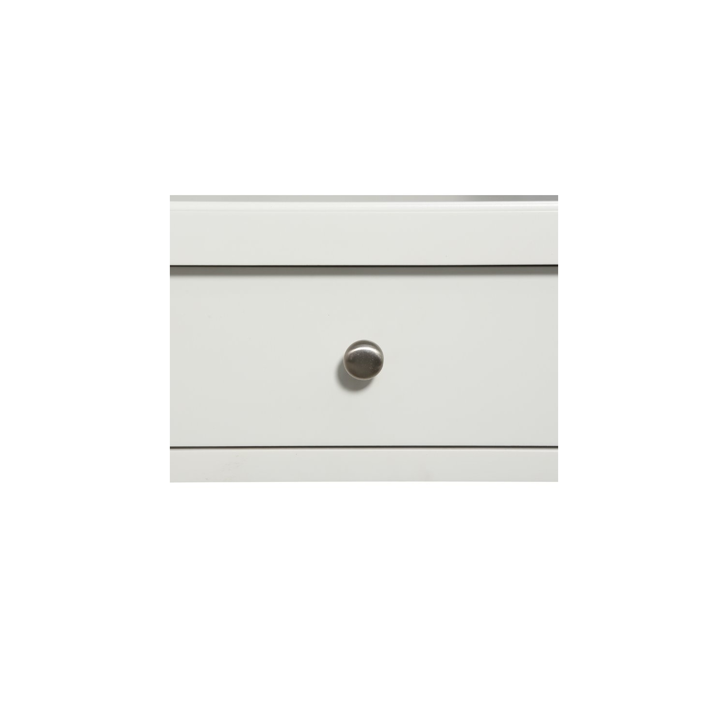 Bowery Hill Contemporary Wood Nightstand in White