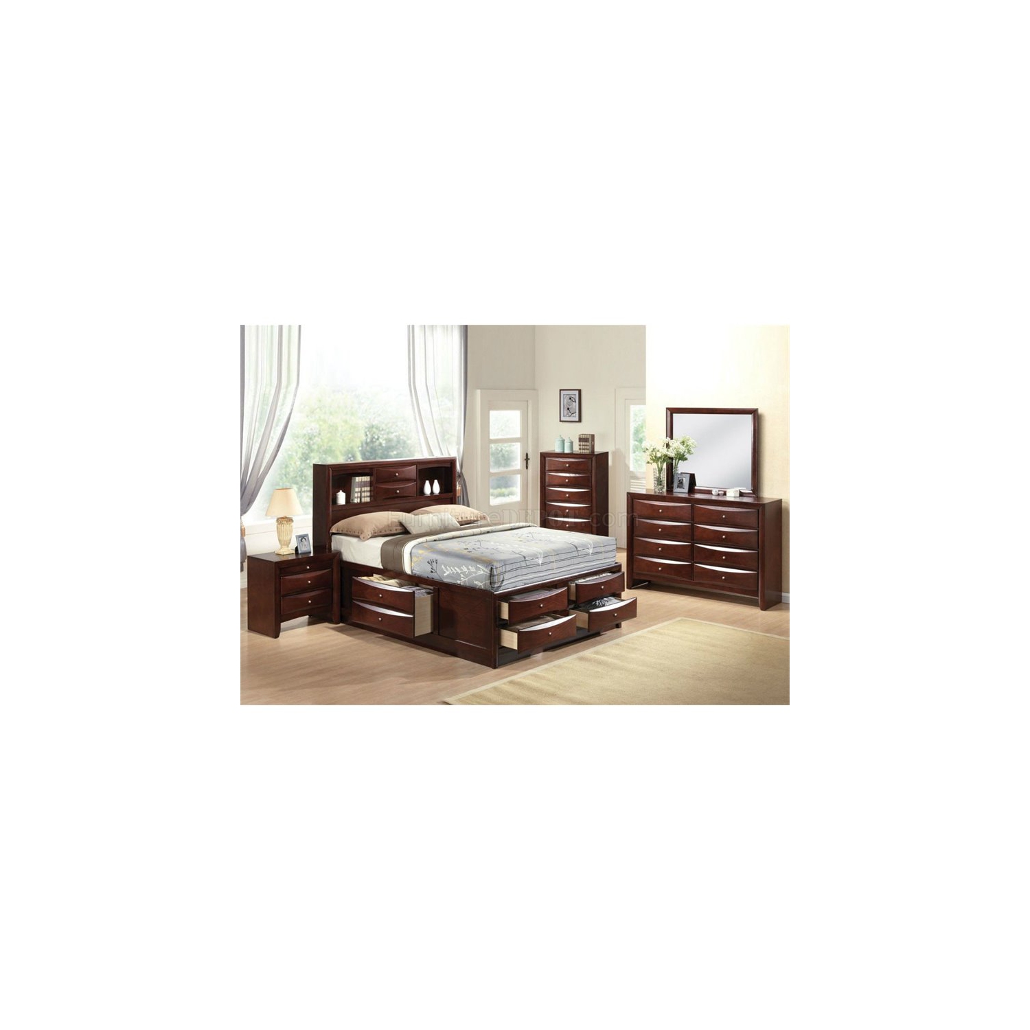 Bowery Hill Nightstand in Espresso