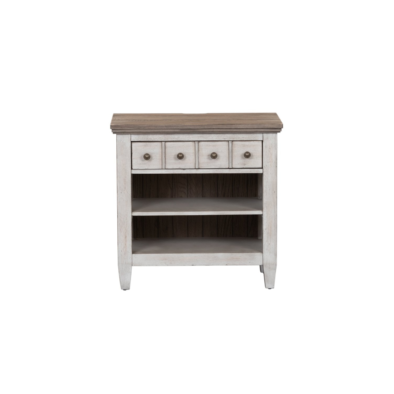 Liberty Furniture Heartland 1 Drawer Night Stand w/ Charging Station