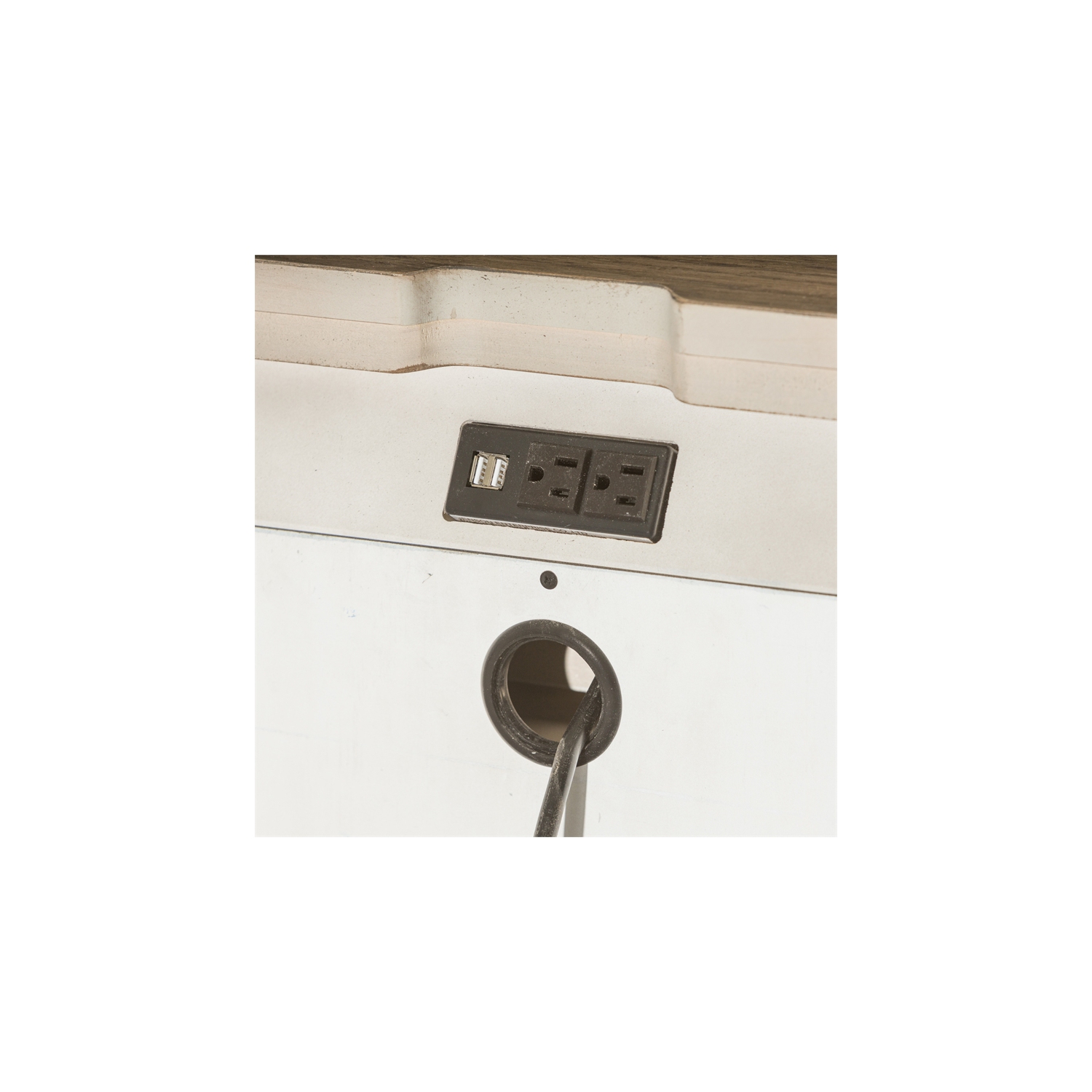 Liberty Furniture Heartland 1 Drawer Night Stand w/ Charging Station