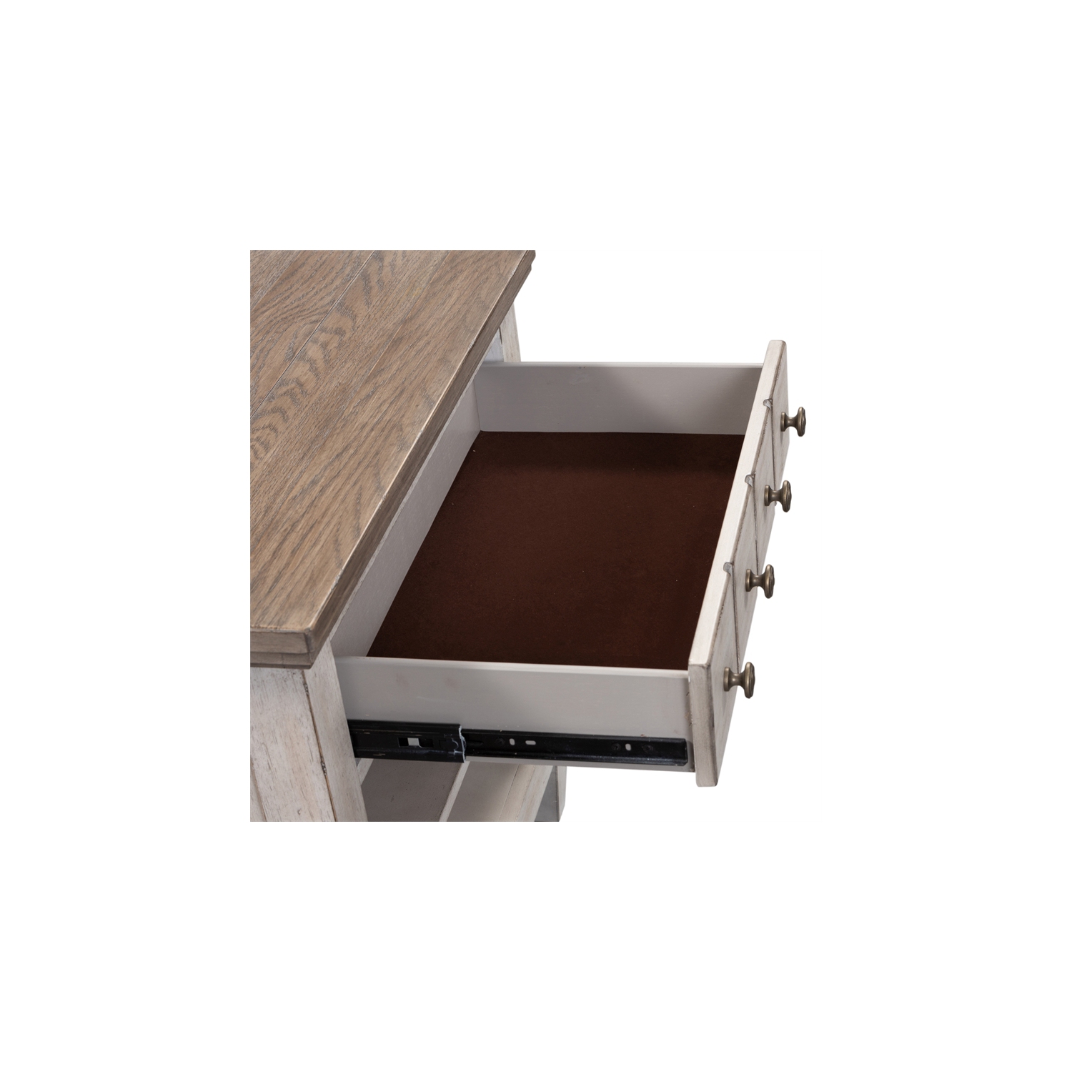 Liberty Furniture Heartland 1 Drawer Night Stand w/ Charging Station