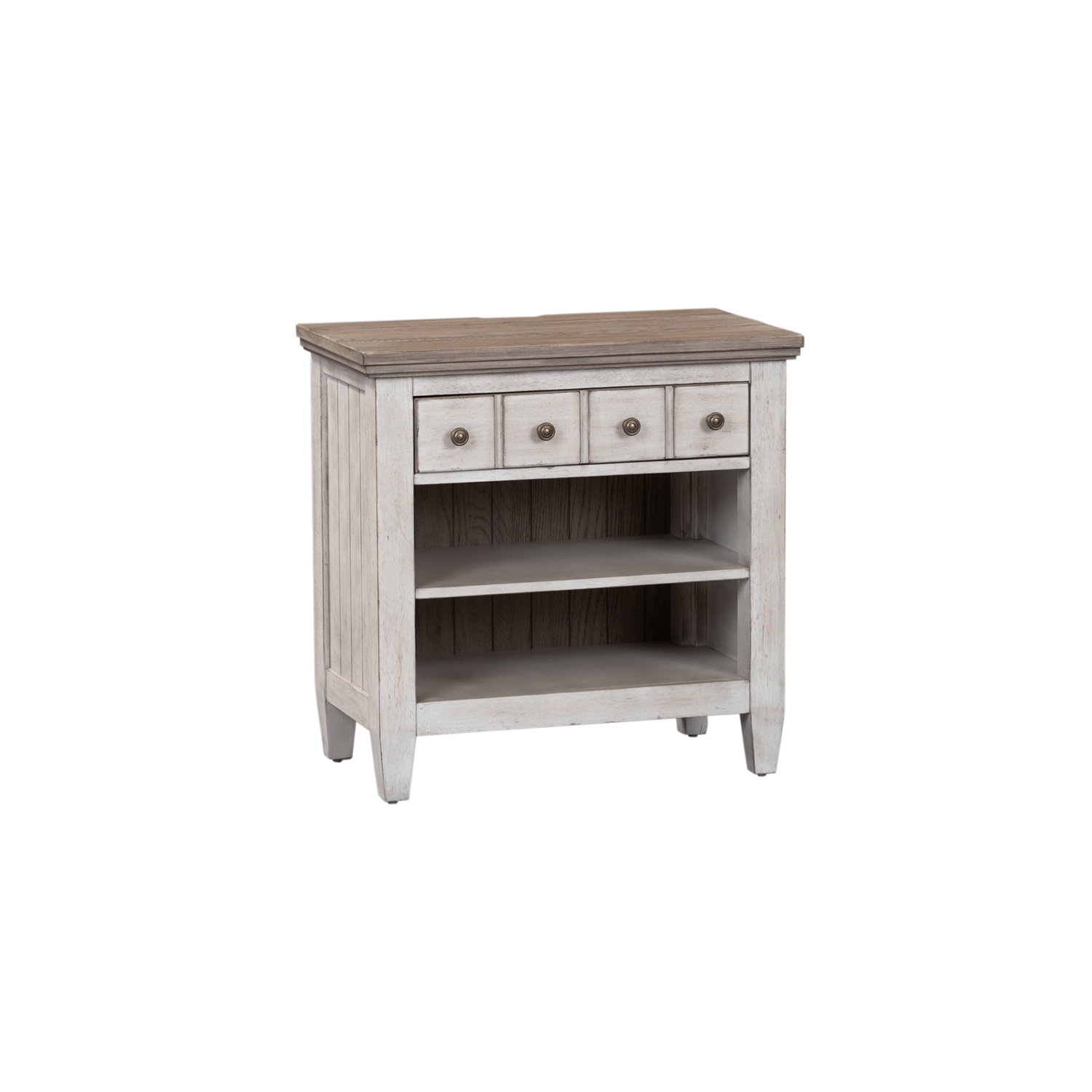 Liberty Furniture Heartland 1 Drawer Night Stand w/ Charging Station