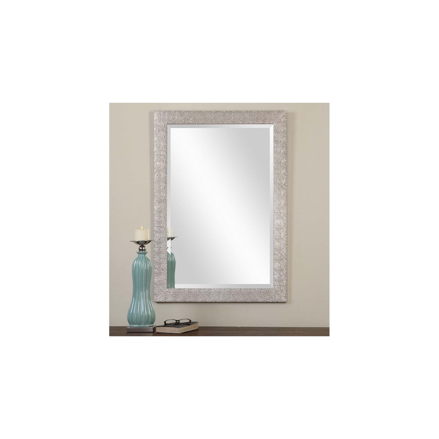 Beaumont Lane Antiqued Silver Mirror