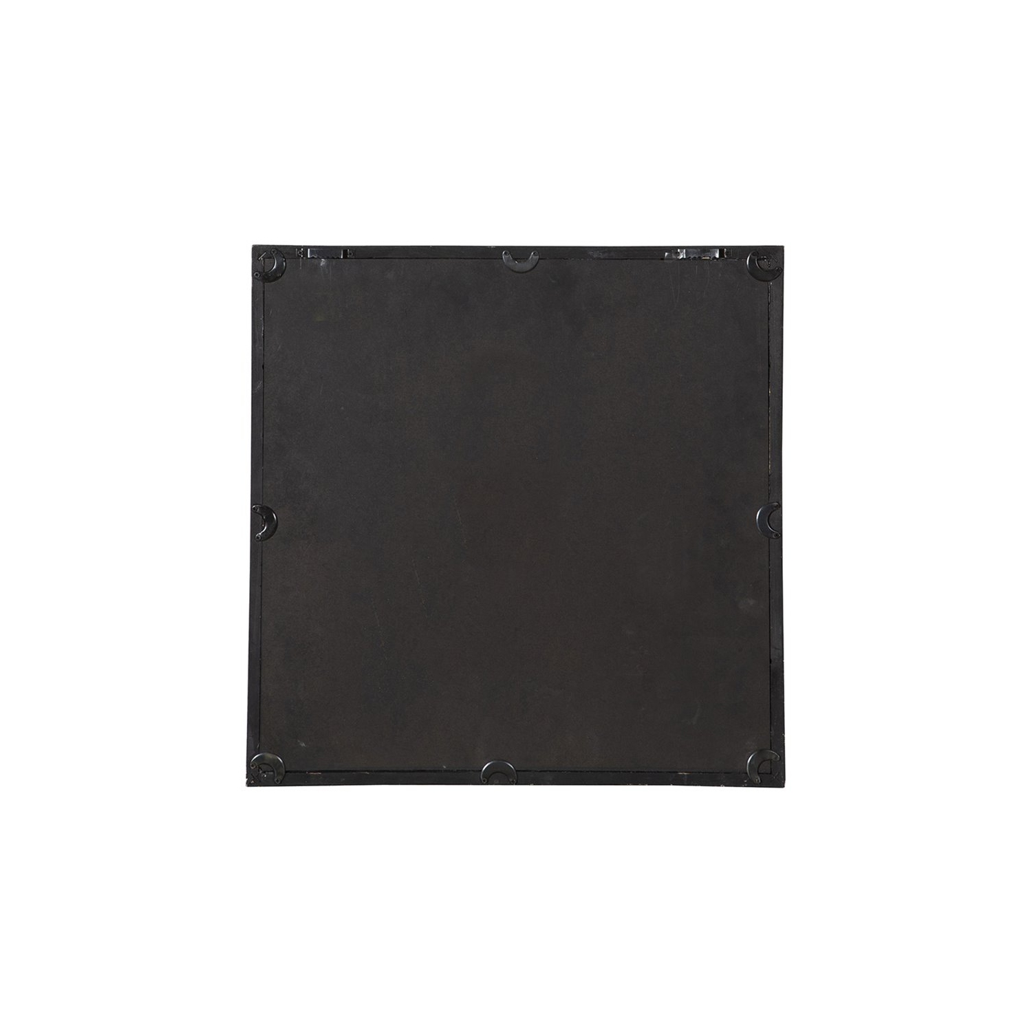 Bowery Hill Square Mirrors in Distressed Slate Blue