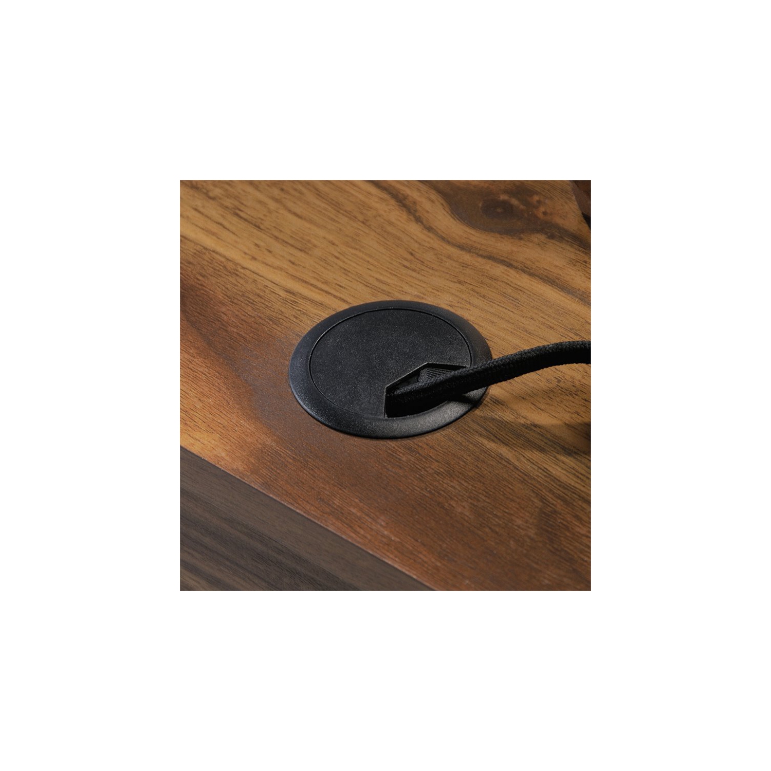 Sauder Clifford Place L Shaped Computer Desk in Grand Walnut