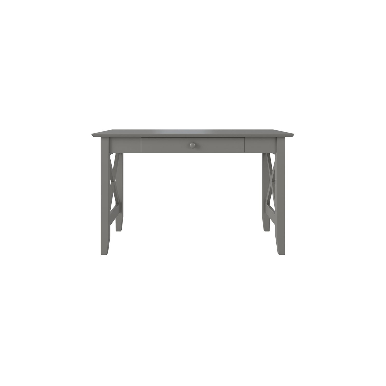 AFI Lexi Charger Writing Desk in Gray