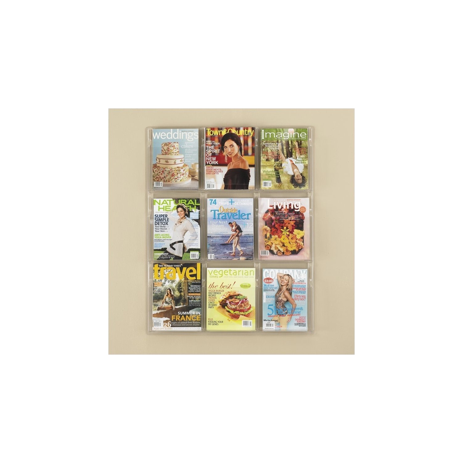 Présentoir à magazines Scranton & Co 9