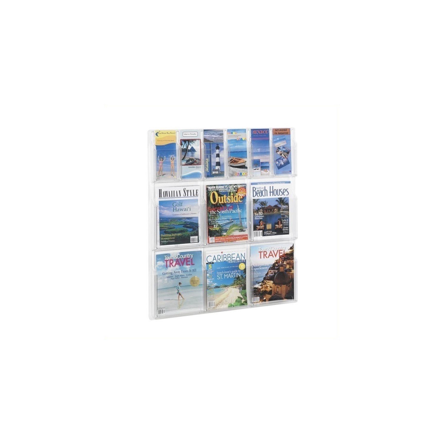 Magazine Scranton & Co 6 et présentoir de dépliants de 6