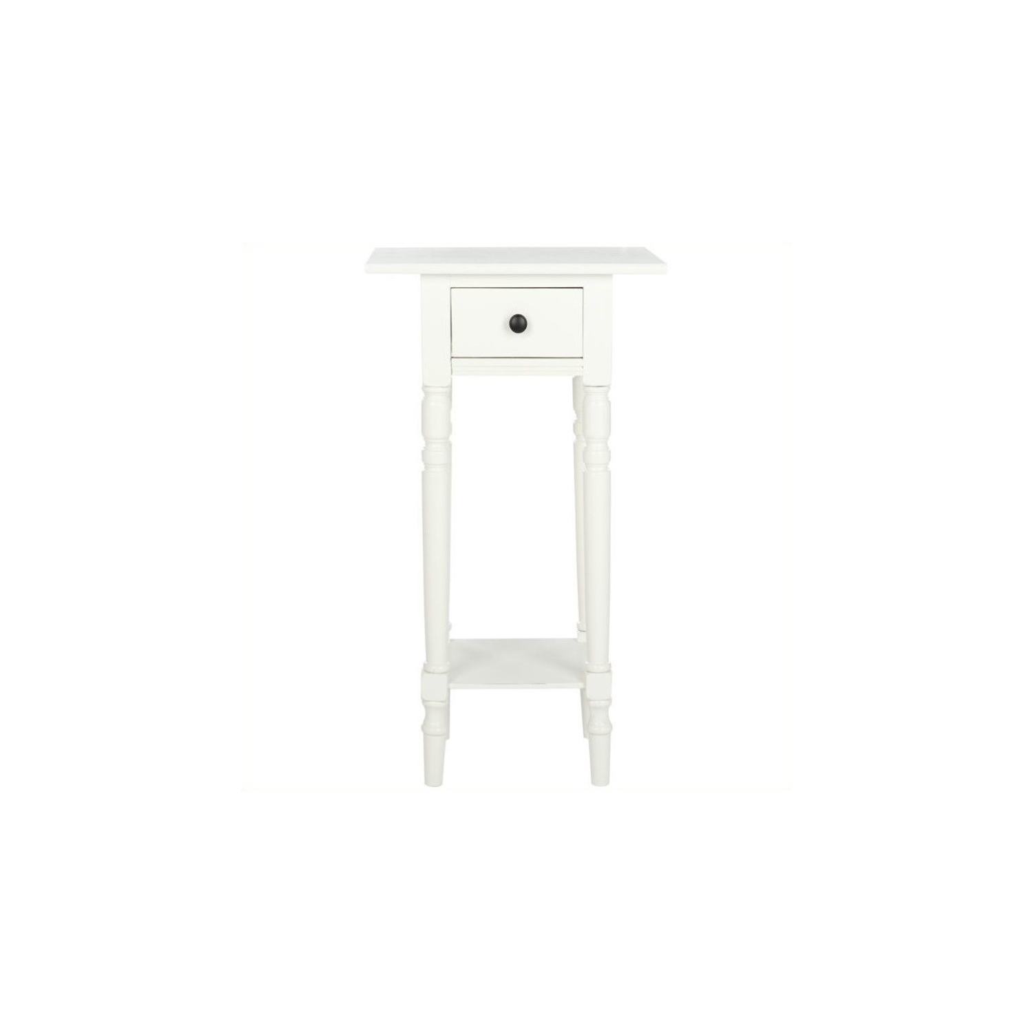 Hawthorne Collection Wood End Table in Cream