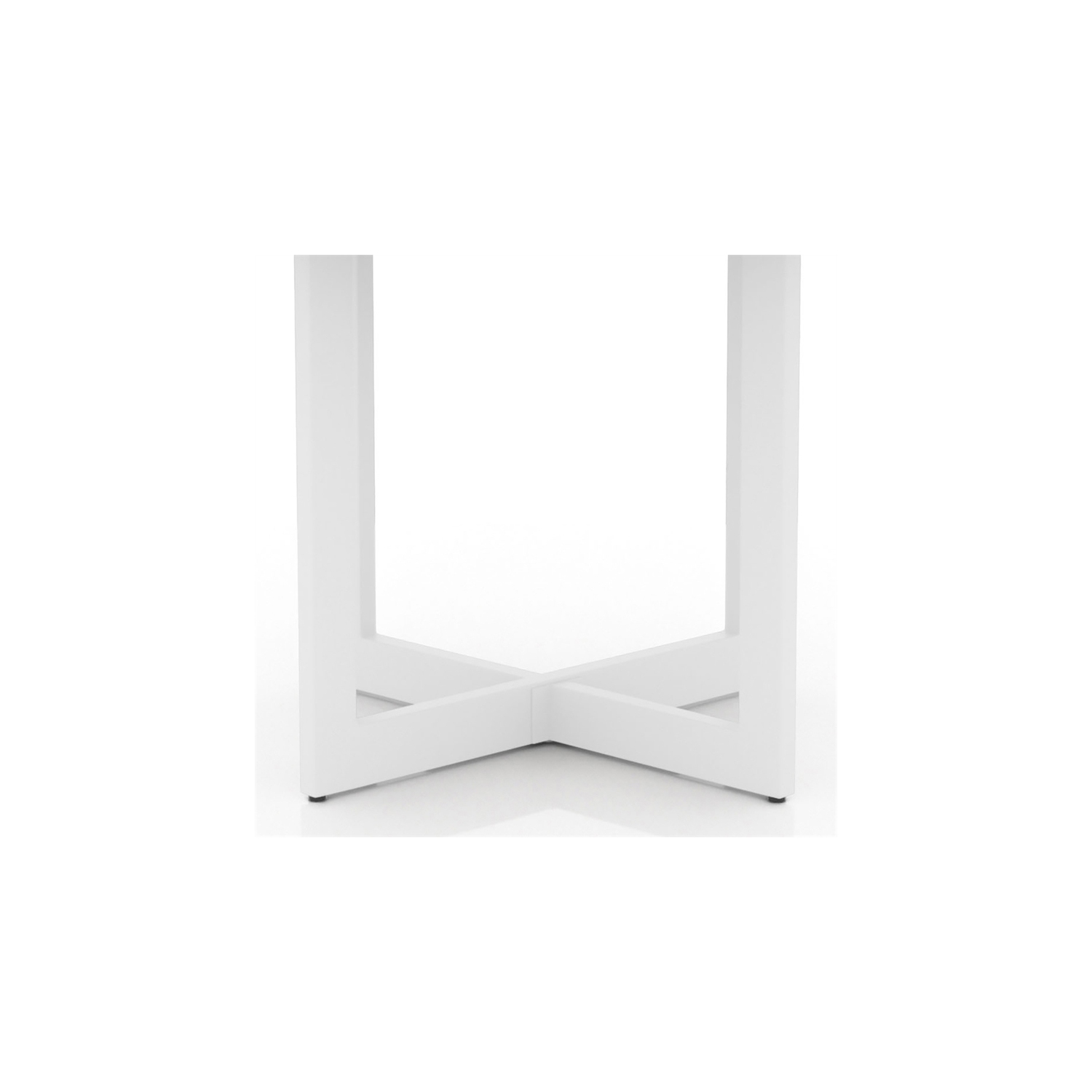 Furniture of America Baletto Contemporary Wood End Table in Oak and White