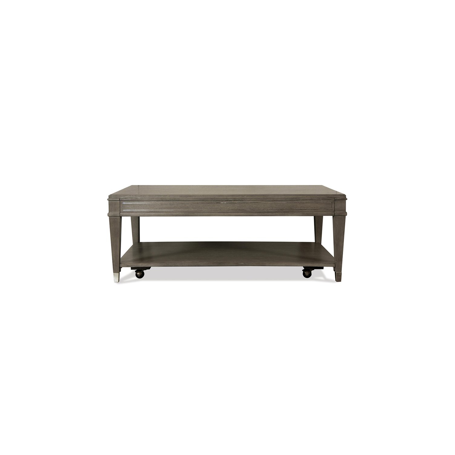 Bowery Hill Contemporary 48" Coffee Table in Gray Wash