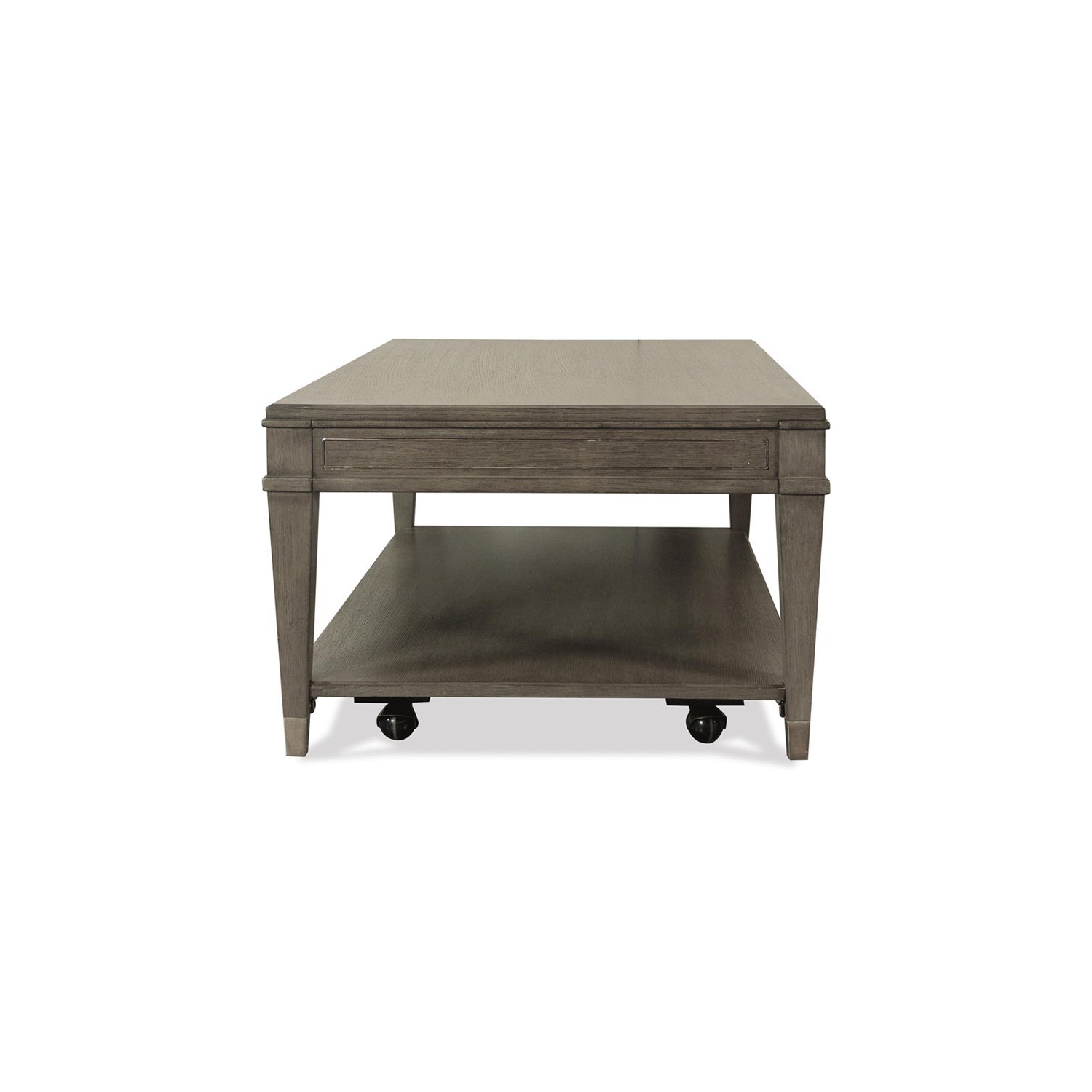 Bowery Hill Contemporary 48" Coffee Table in Gray Wash