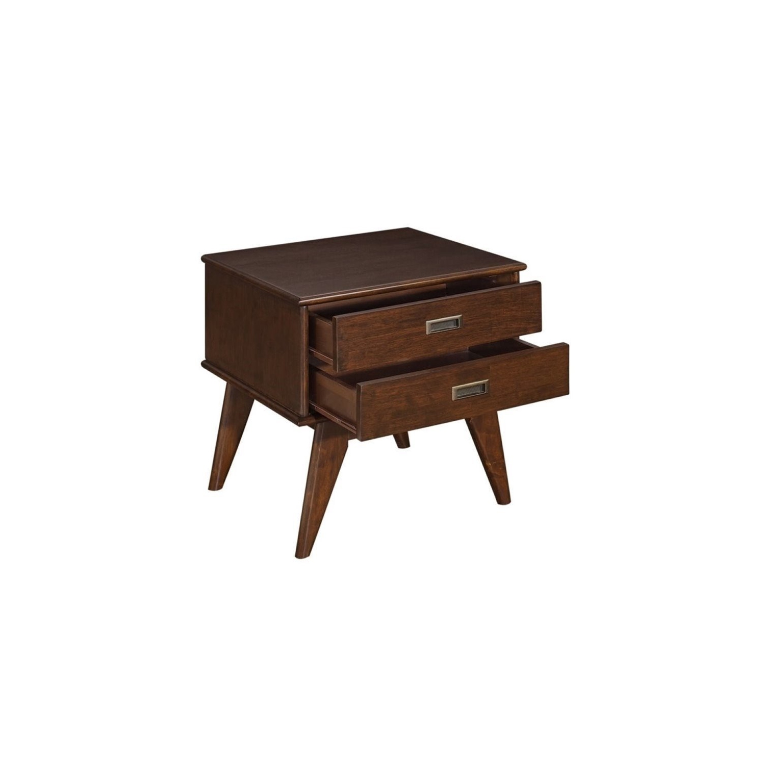 Atlin Designs End Table in Auburn Brown