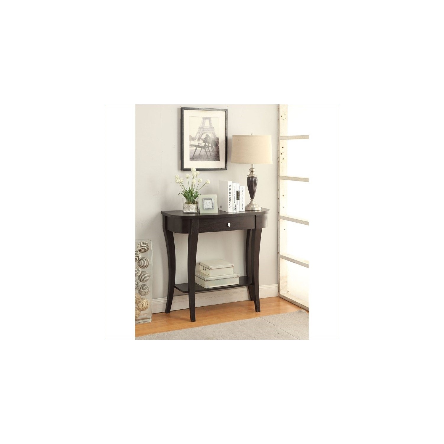 Pemberly Row Console Table - Espresso