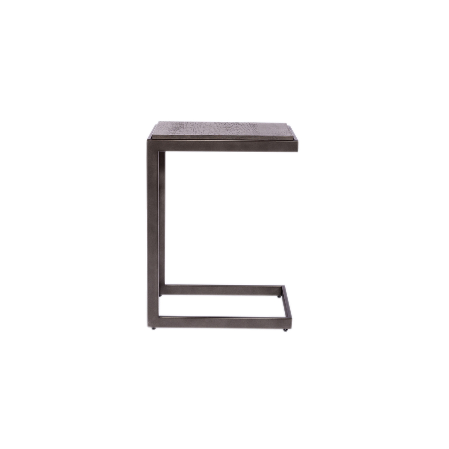 Modern View Medium Gray Laptop Table