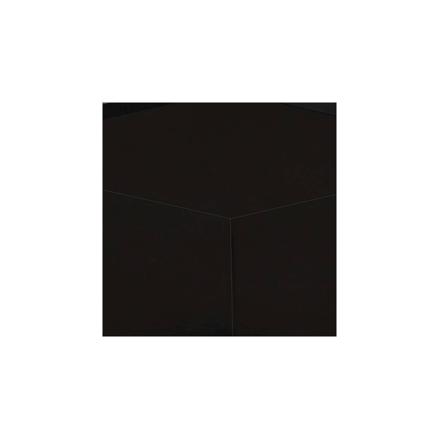 Furniture of America Bok 2-Piece Black Wood Coffee and End Table Set