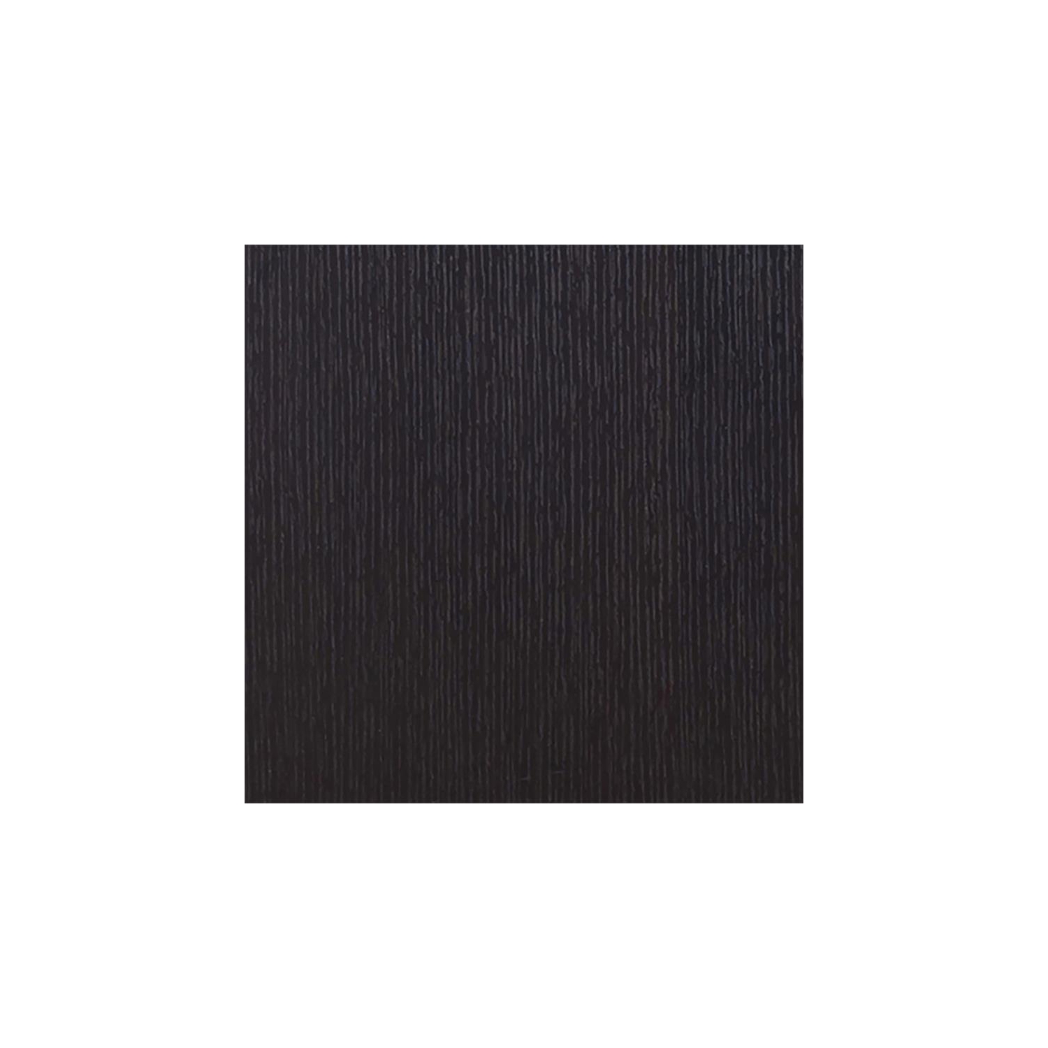 Furniture of America Shawton Glass Top 2-Piece Nesting Table Set in Black