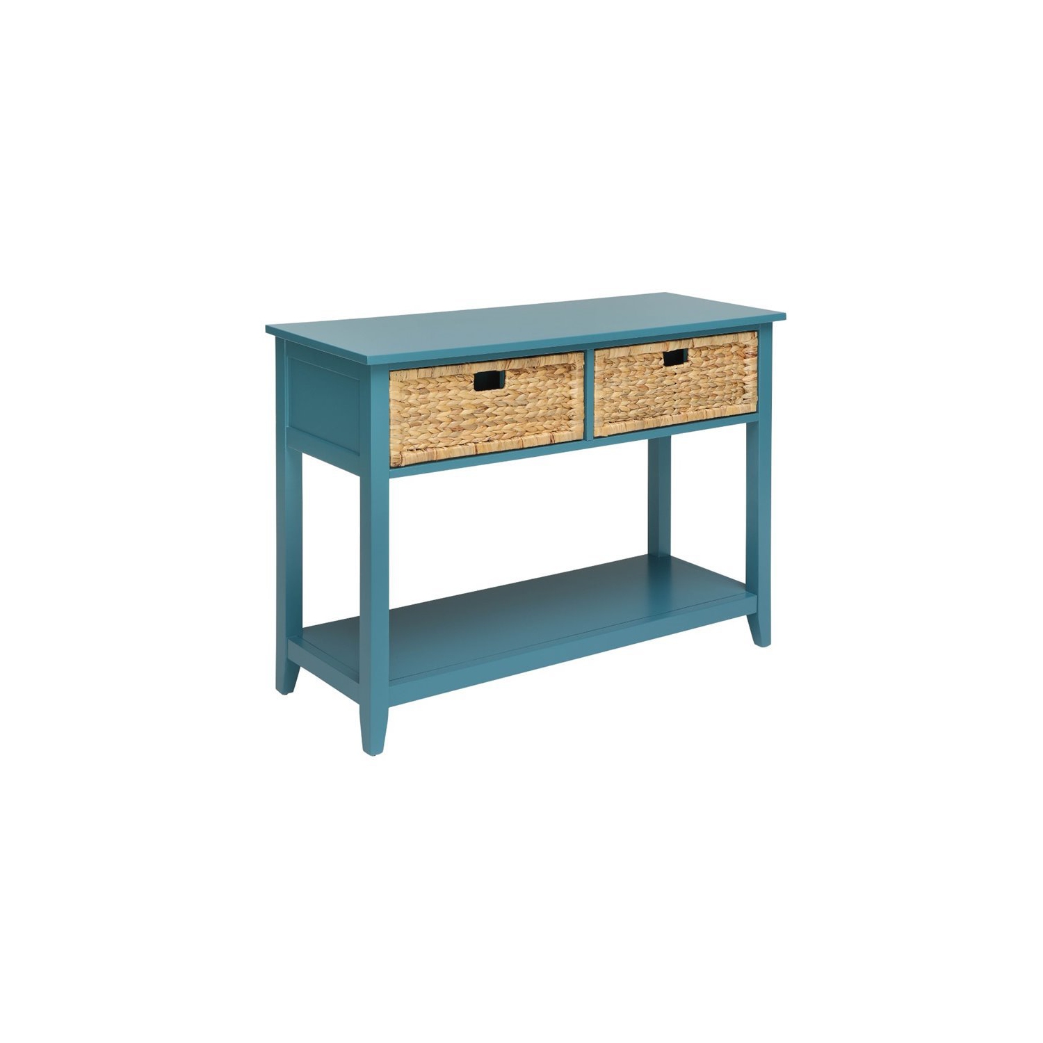 Bowery Hill Console Table in Teal