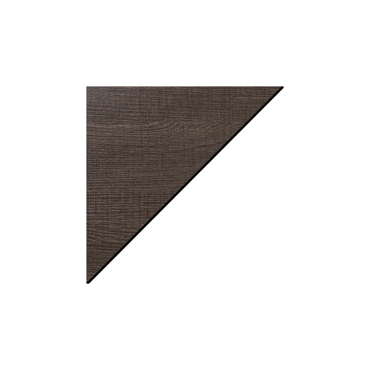 Convenience Concepts Mission End Table in White Wood with Driftwood Top