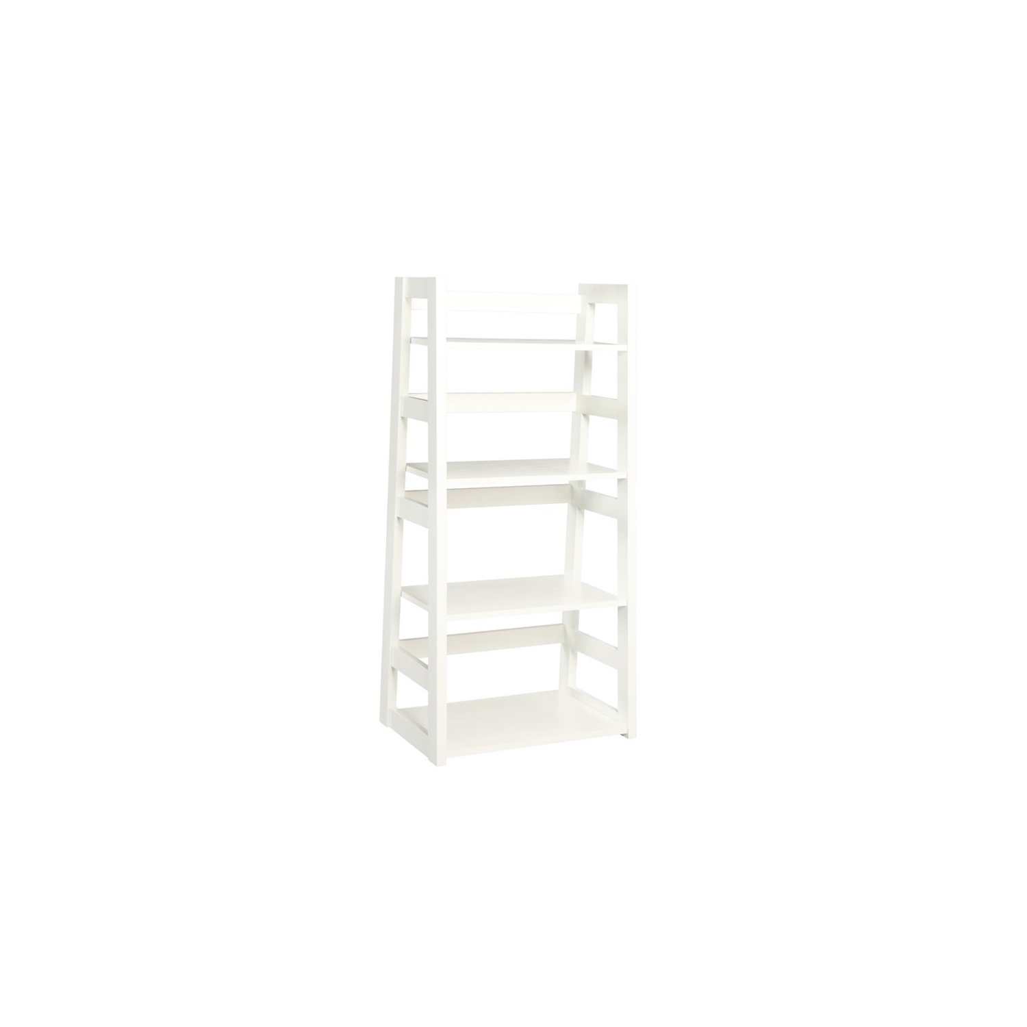 Scranton & Co 4 Shelf Bookcase in White