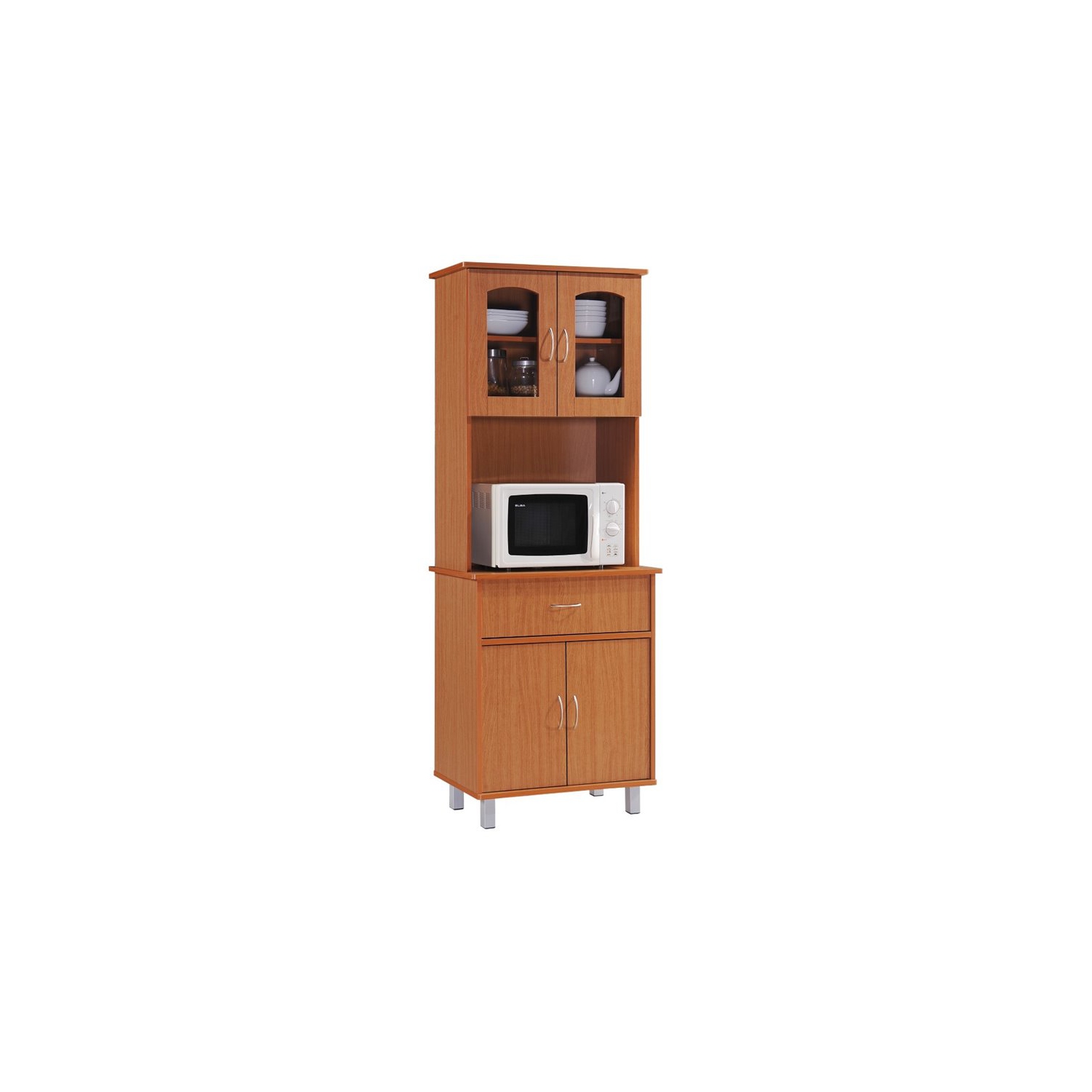 Pemberly Row Kitchen Cabinet in Cherry