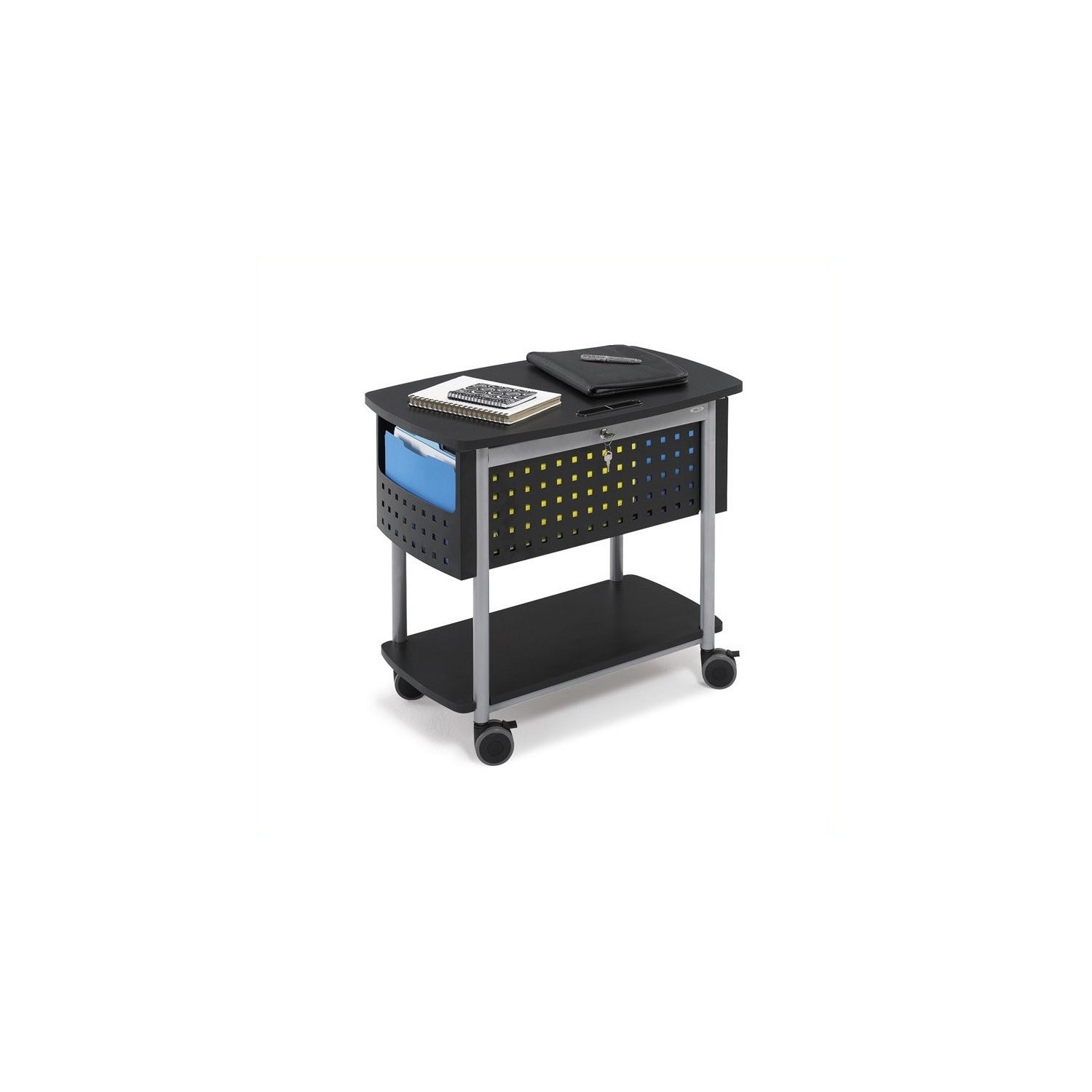 Scranton & Co Mobile File with Worksurface