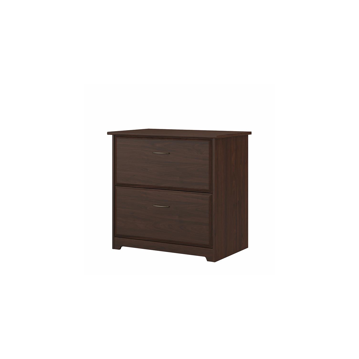 Scranton & Co Furniture Cabot 2 Drawer File Cabinet in Modern Walnut