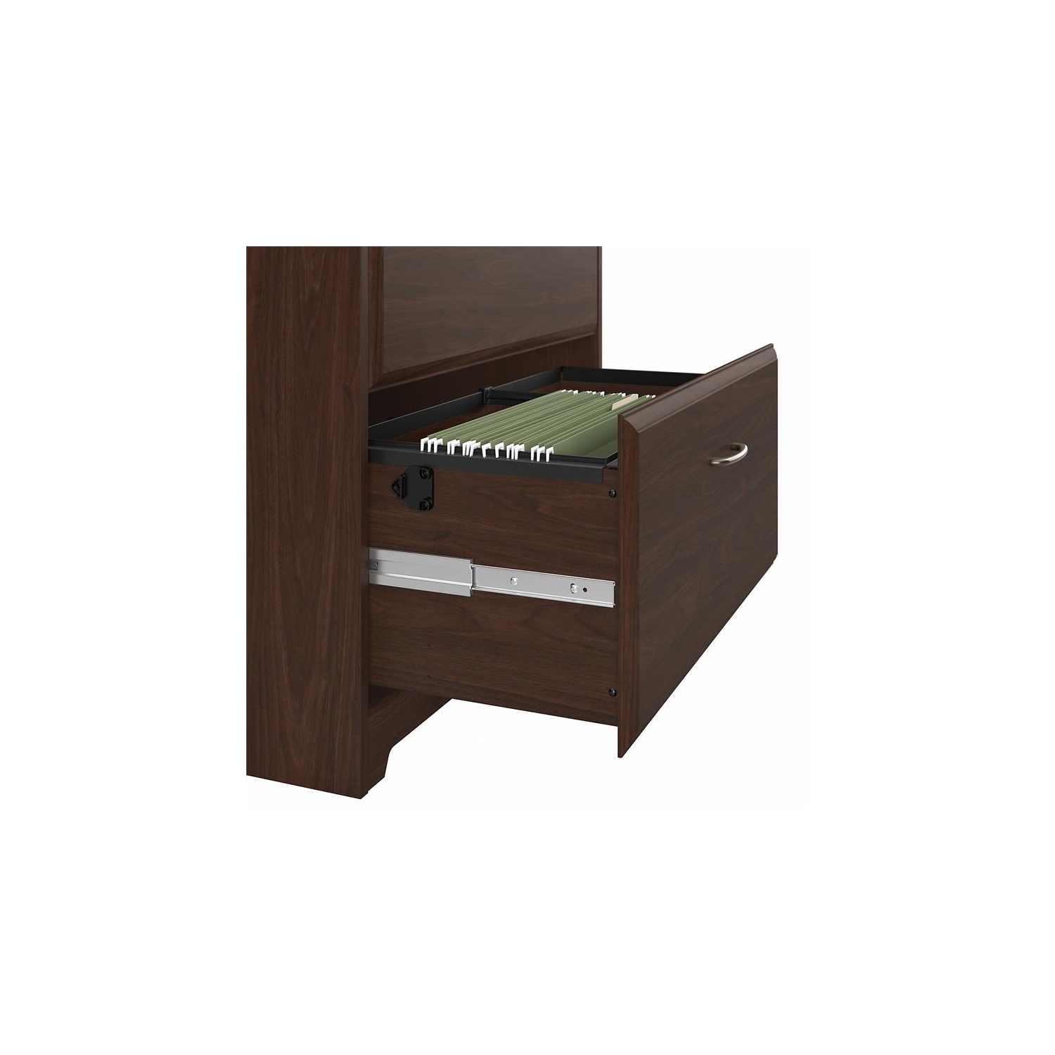 Scranton & Co Furniture Cabot 2 Drawer File Cabinet in Modern Walnut