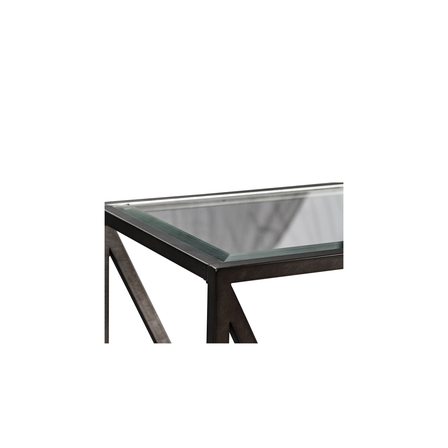 Pemberly Row Industrial Wood End Table in Gray