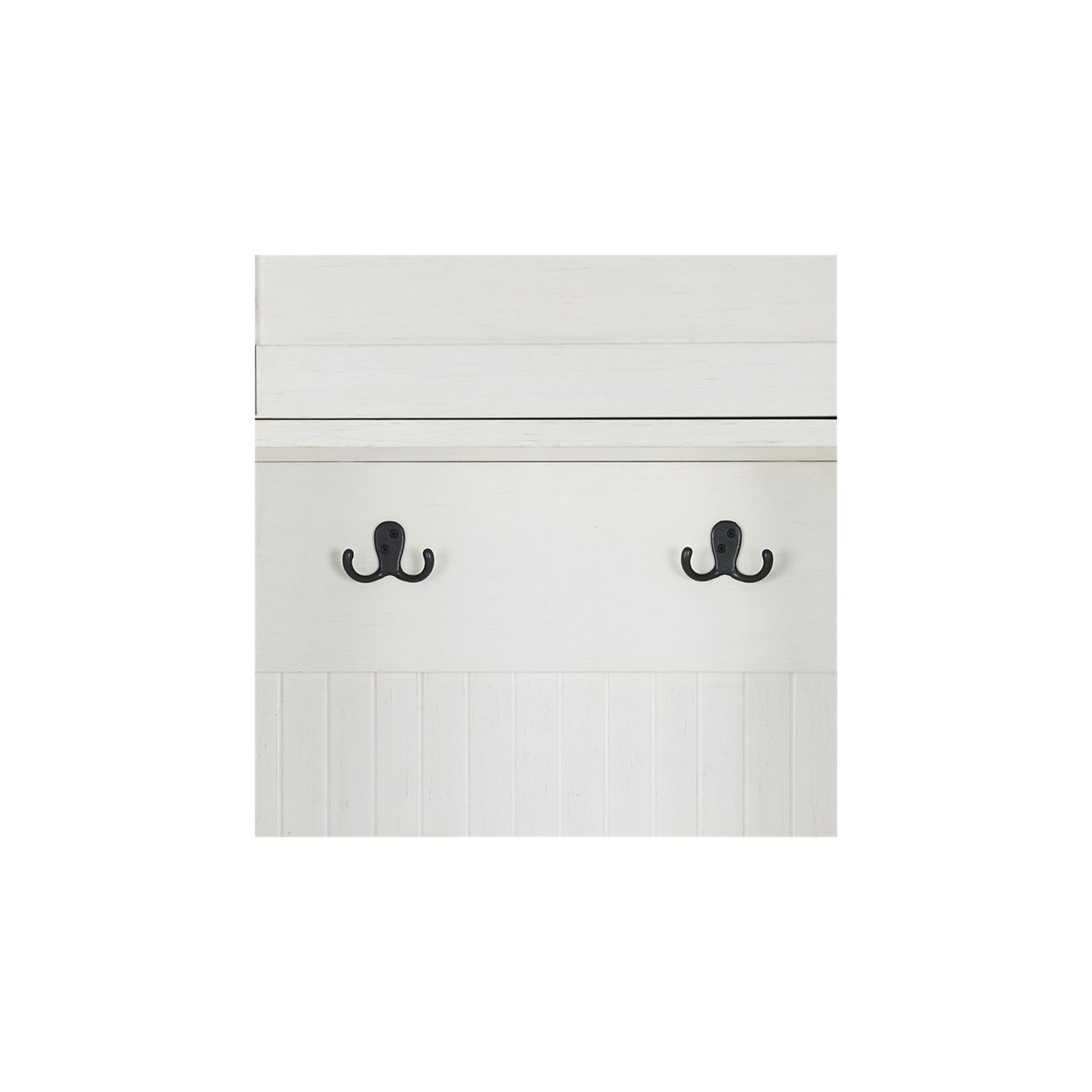 Crosley – Portemanteau Fremont Hall en blanc vieilli