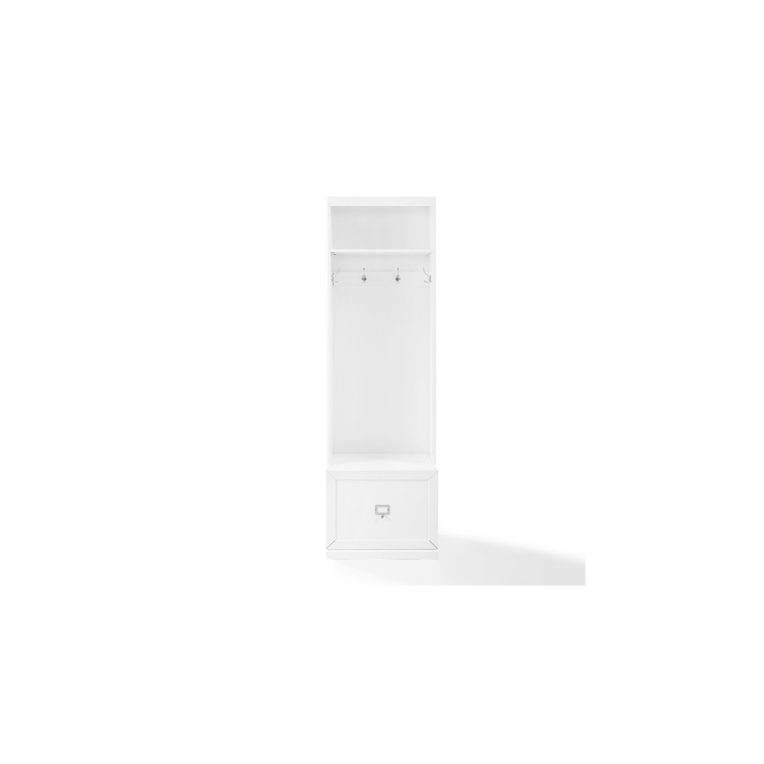 Crosley – Portemanteau Harper, blanc