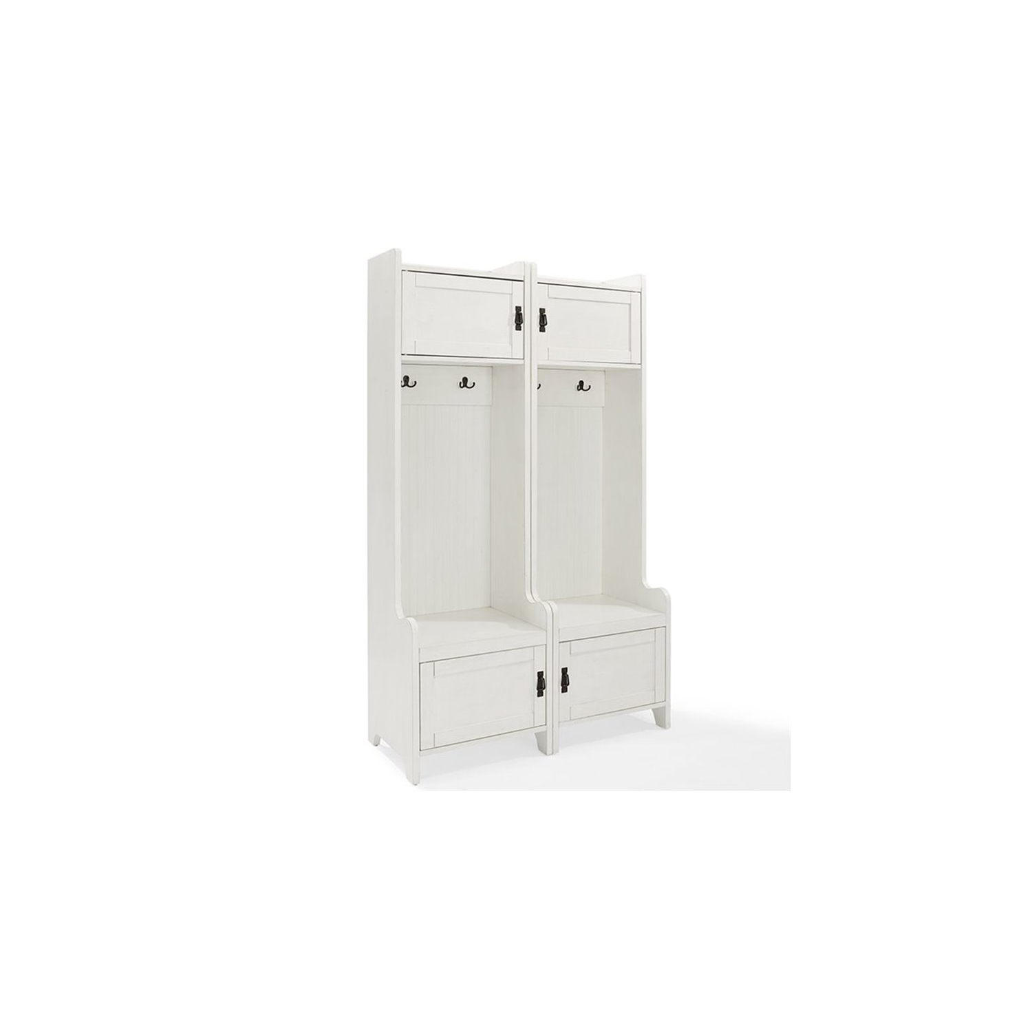 Crosley – Portemanteau Fremont Hall en blanc vieilli