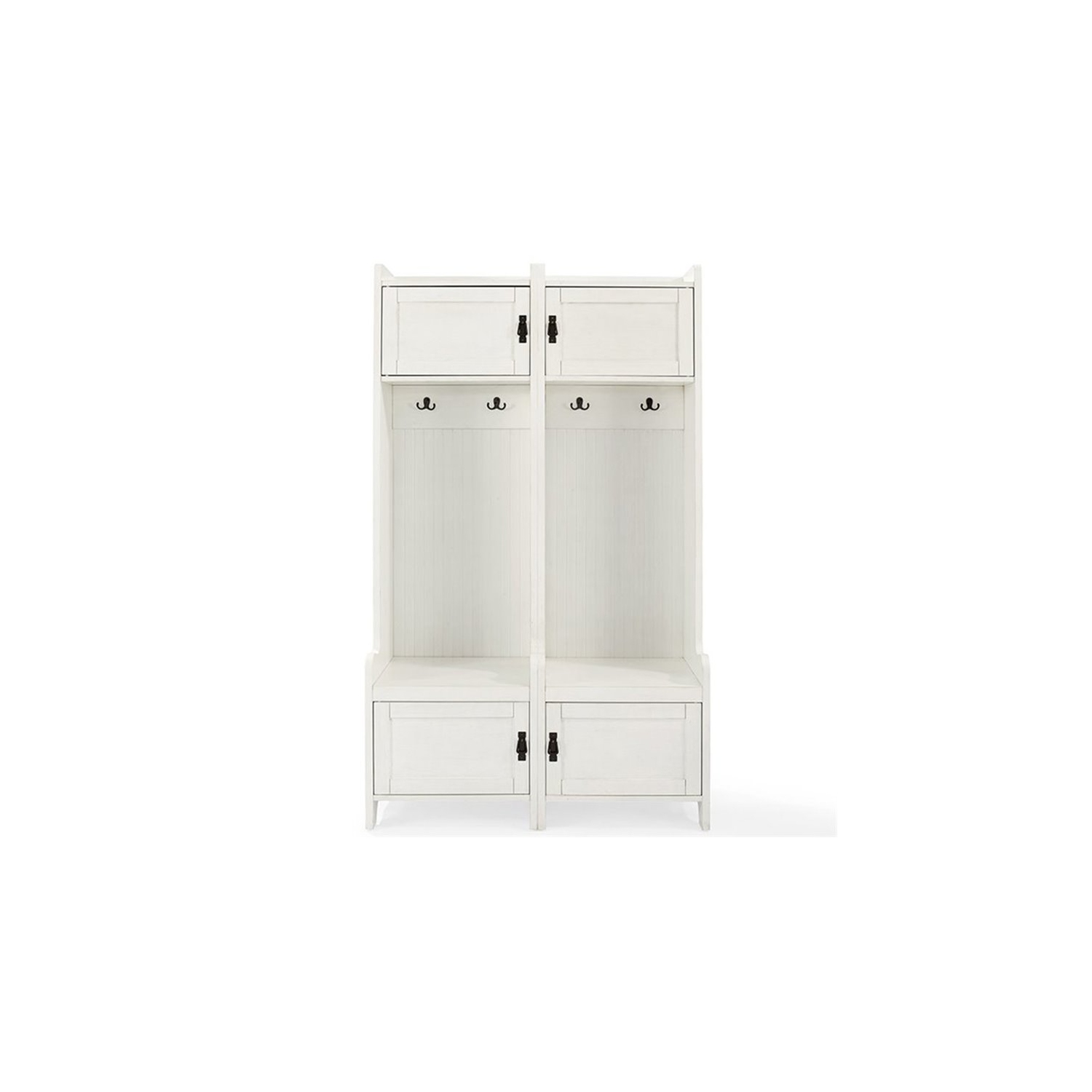 Crosley – Portemanteau Fremont Hall en blanc vieilli